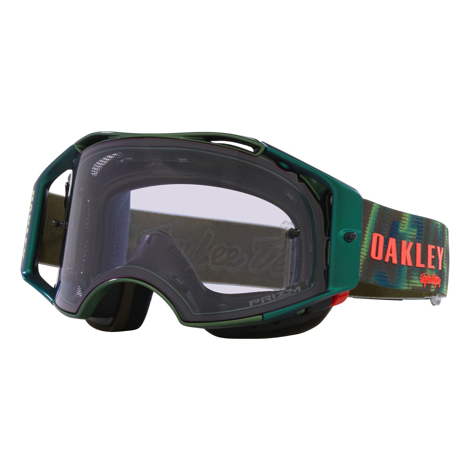 Oakley Airbrake MTB Goggles with TLD Pixel Lens - High-Performance Mountain Bike Goggles for Trail Riding & Downhill Cycling
