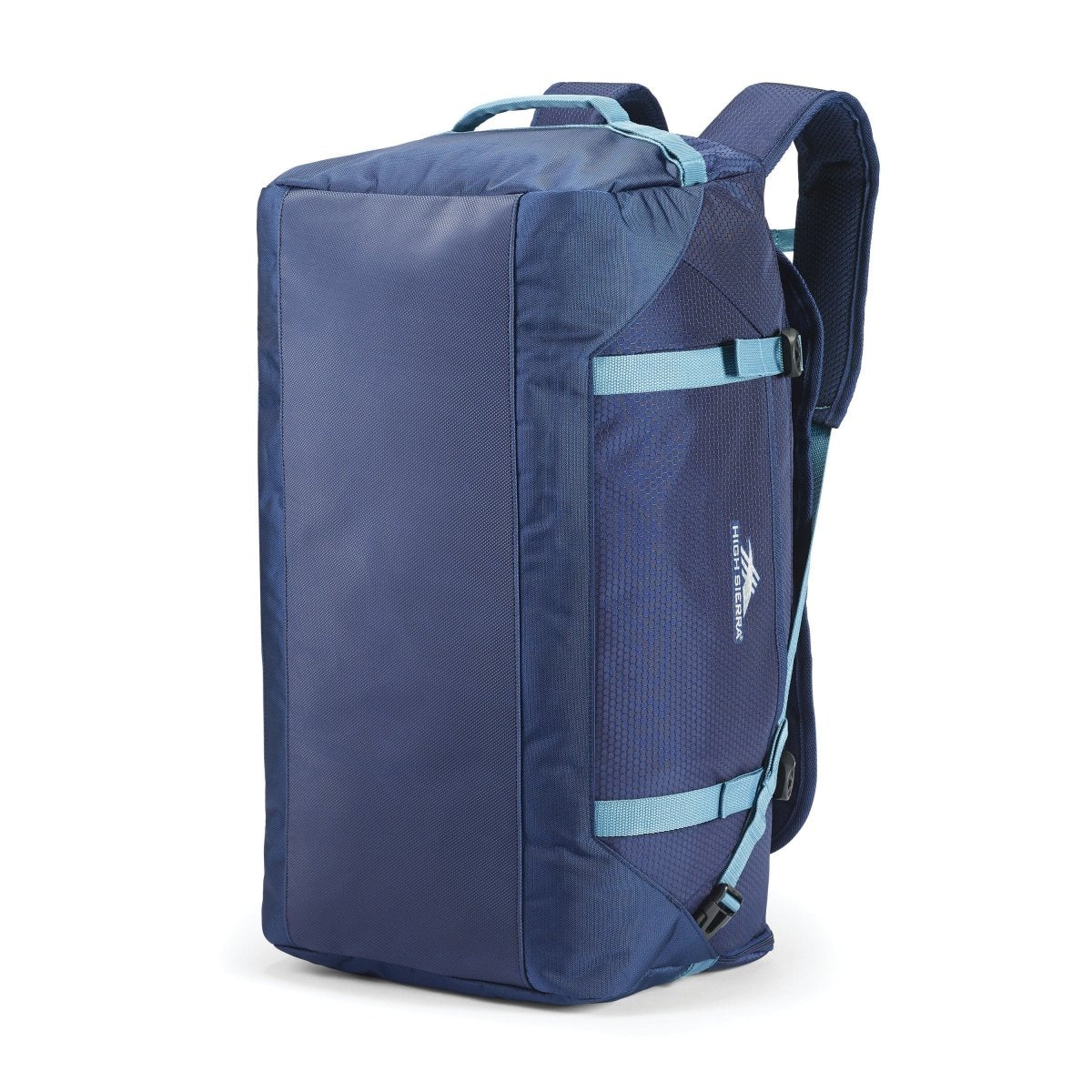 High Sierra Fairlead Collection Convertible Duffle Bag - Lightweight Travel Duffel with Shoulder Strap for Gym, Weekend Trips & Outdoor Adventures