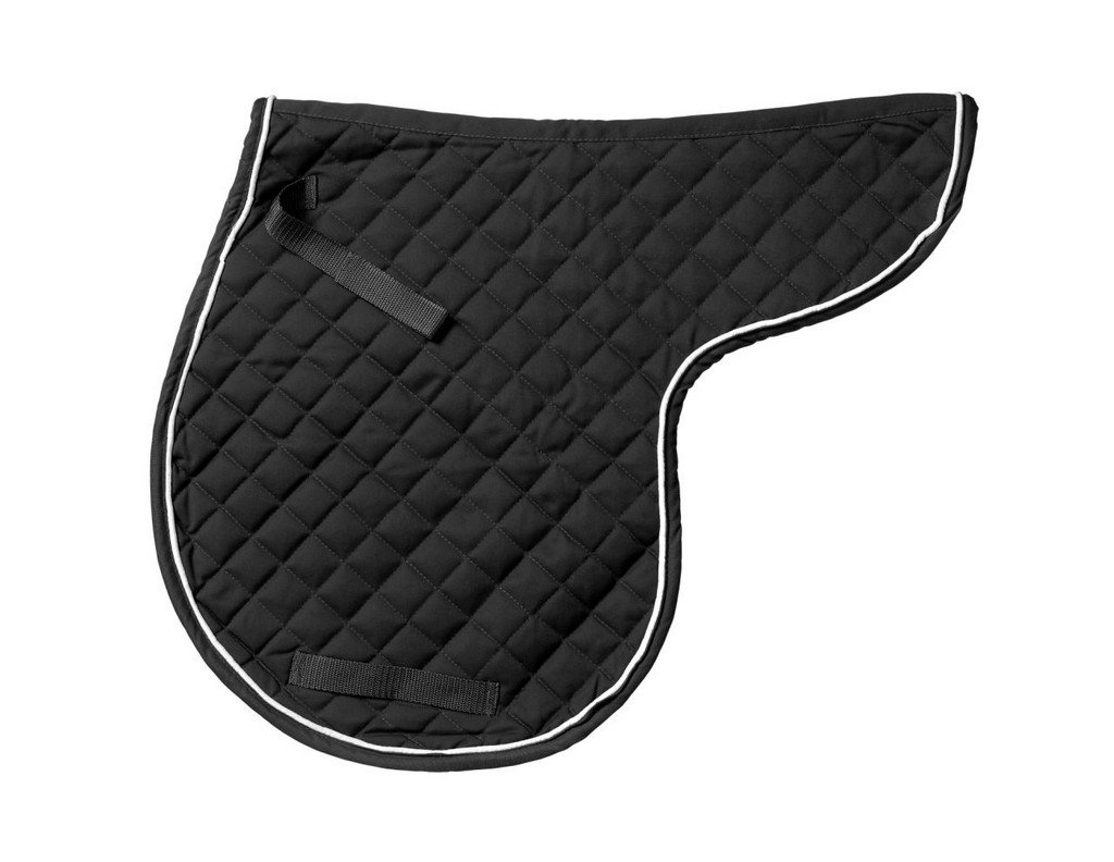 EquiRoyal Contour Quilted Cotton All Purpose Pad for Horses - Comfortable Saddle Pad for Riding, Training & Show Use