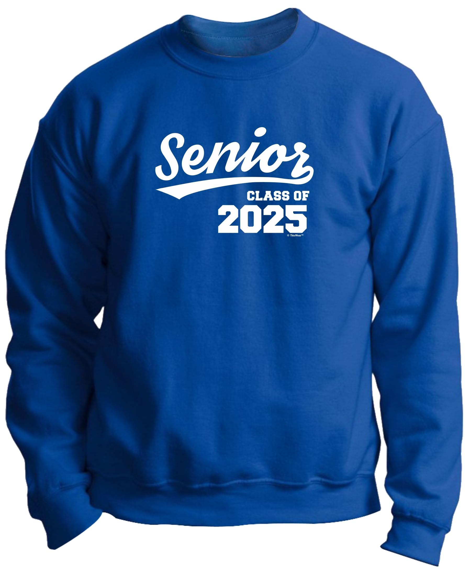 Class of 2025 Graduation Gifts - Premium Crewneck Sweatshirt for High School Seniors | Perfect for Graduation Ceremonies, Senior Photos & College Prep
