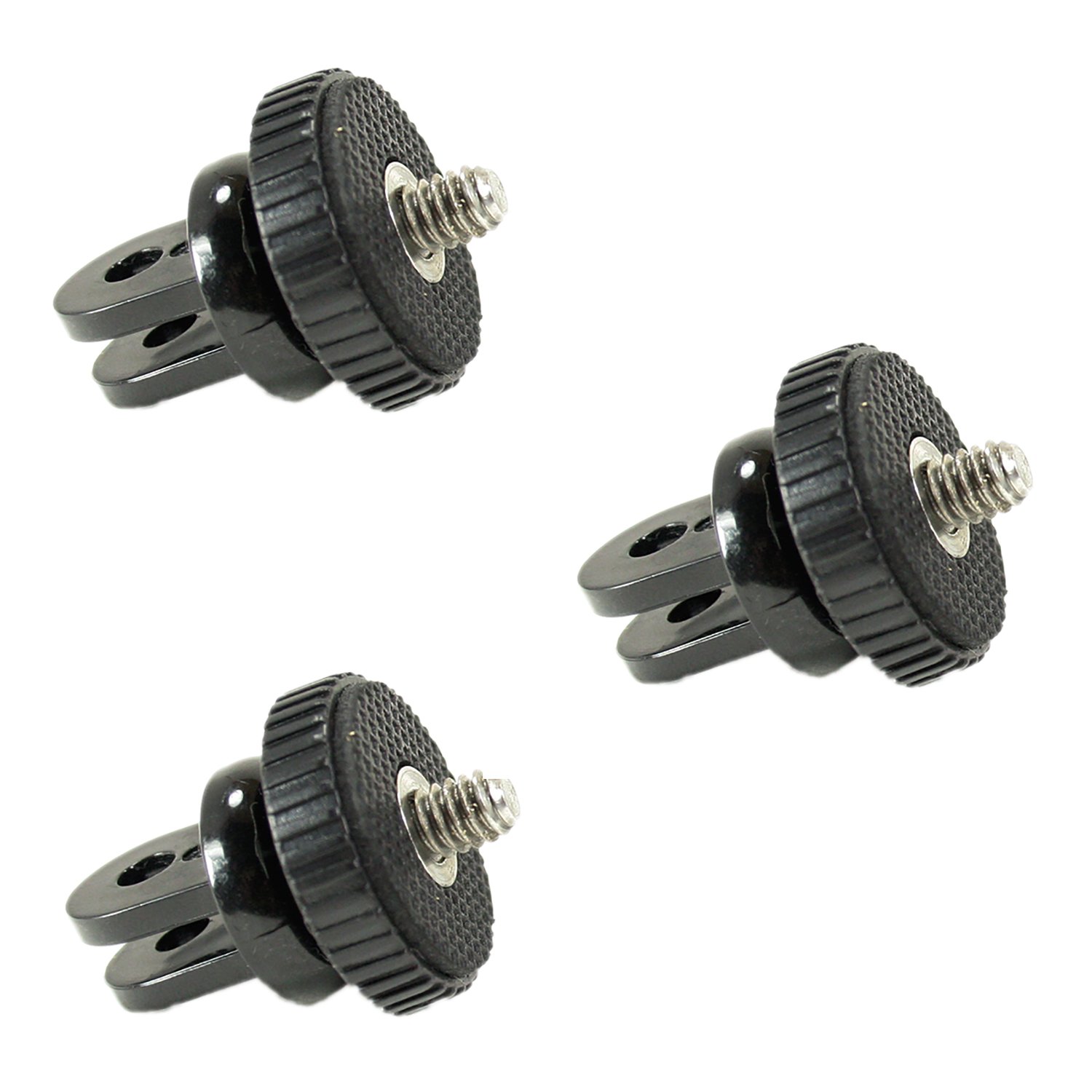 Action Mount® - 3-Piece Universal Camera Adapter Set for GoPro & Sports Cameras - Includes 1/4