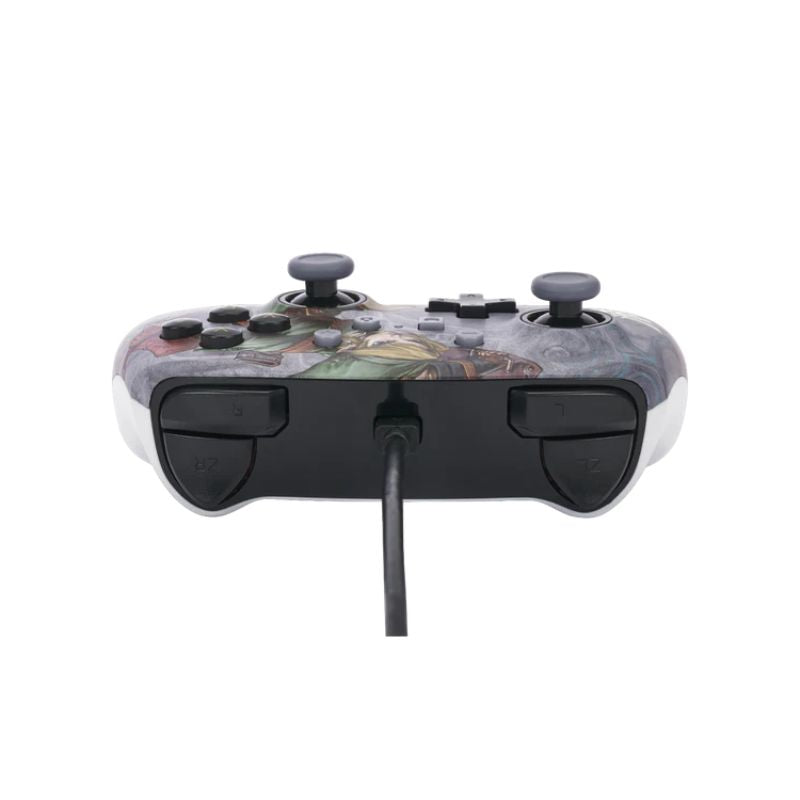 PowerA Enhanced Wireless Controller for Nintendo Switch - Zelda Valiant Link Edition with USB-C Cable | Perfect for Gaming, Travel & Multiplayer Sessions