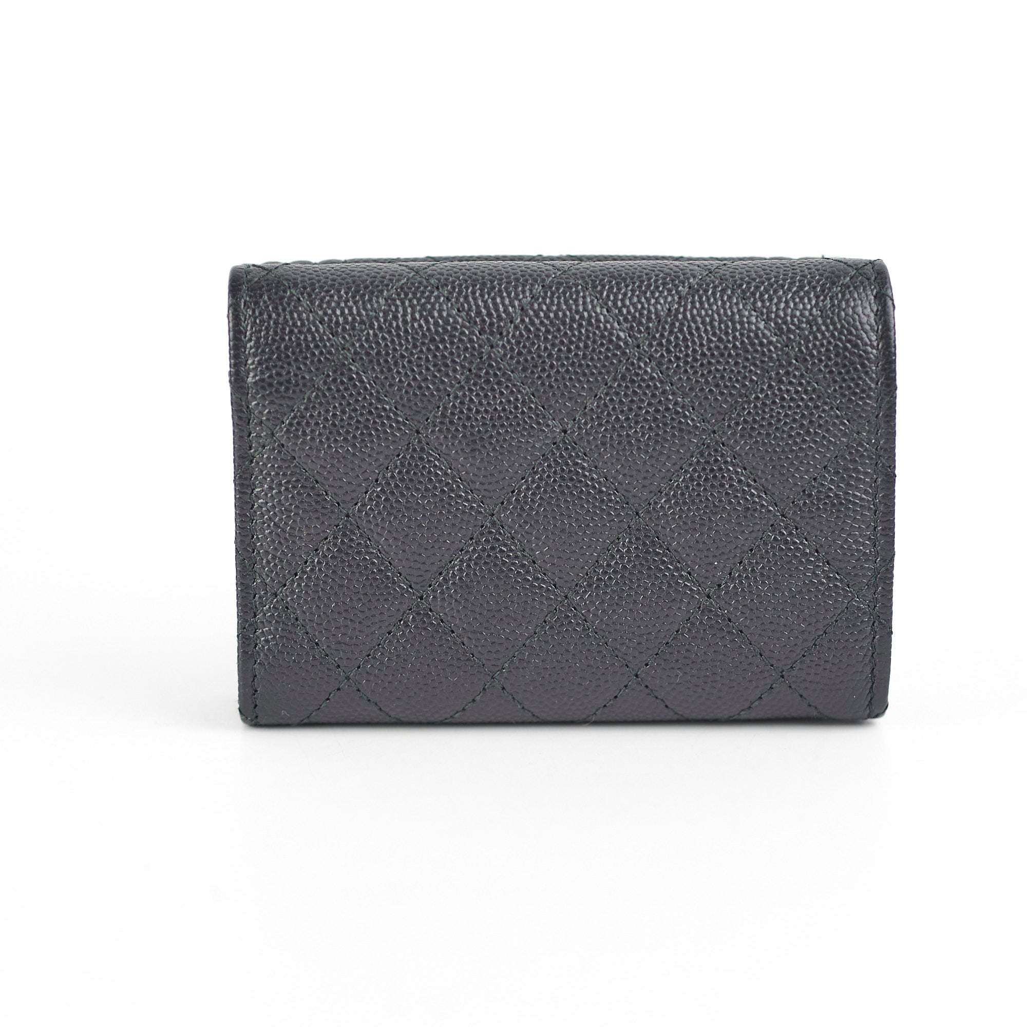 Chanel Boy Caviar Leather Wallet for Women - Luxury Designer Card Holder & Coin Purse - Perfect for Everyday Use, Travel, and Special Occasions