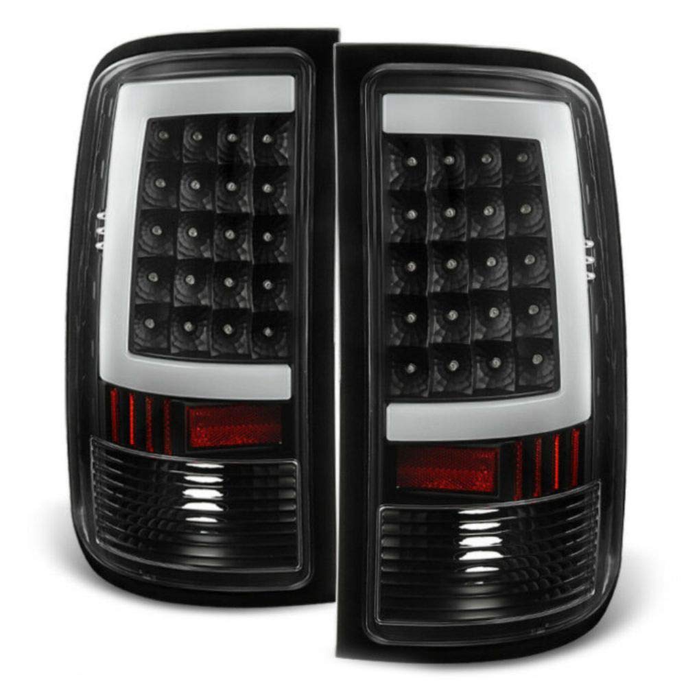 YOYODEER Black LED Tail Lights for Cars - High Performance Brake Lights with Bright LED Bulbs - Perfect for Night Driving & Enhanced Safety