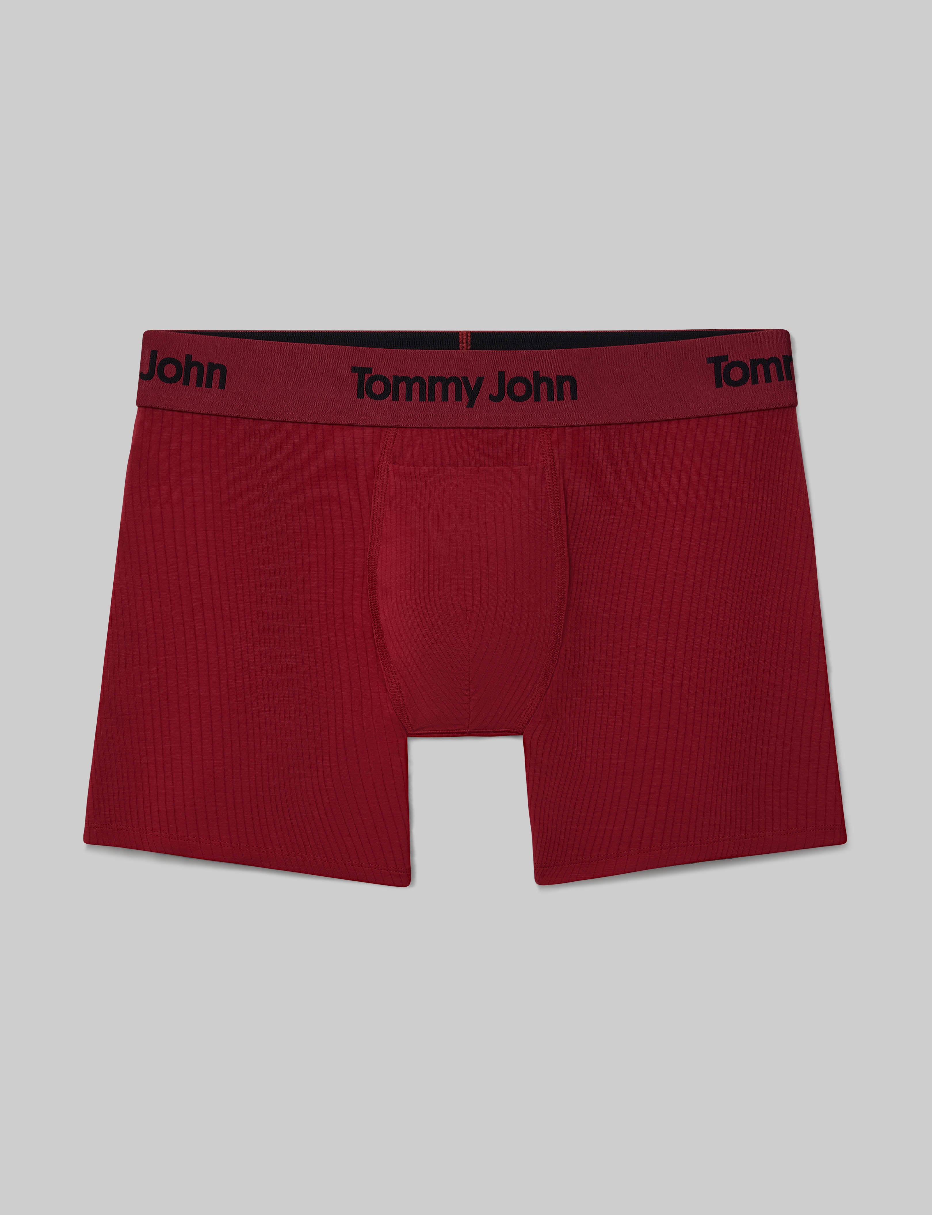Second Skin Luxe Rib Trunk 4 Pack - Ultra Soft Men's Underwear for All-Day Comfort | Perfect for Workout, Lounge & Everyday Wear