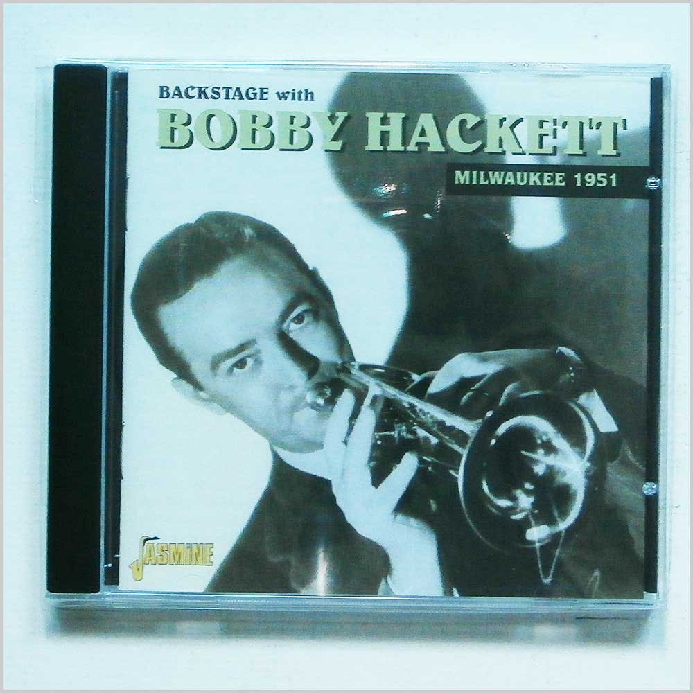 Backstage With Bobby Hackett - Milwaukee 1951 Original Jazz Recordings Remastered CD | Vintage Jazz Music Collection for Audiophiles & Music Lovers | Perfect for Relaxation, Dinner Parties & Retro Music Nights