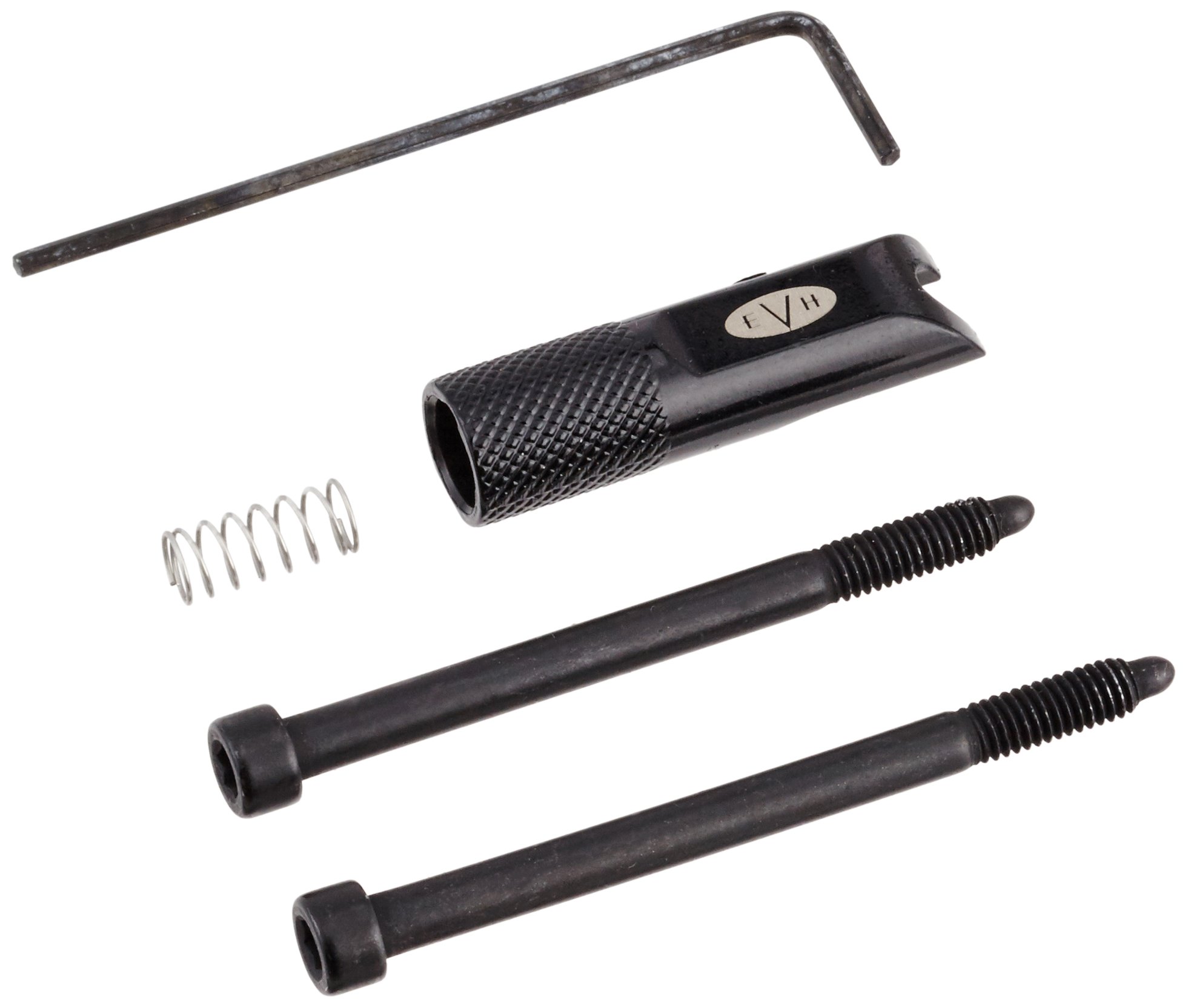 Allparts 2020-003/EVH D Tuna Drop D Guitar Bridge in Black - Perfect for Drop D Tuning & Heavy Metal Riffs