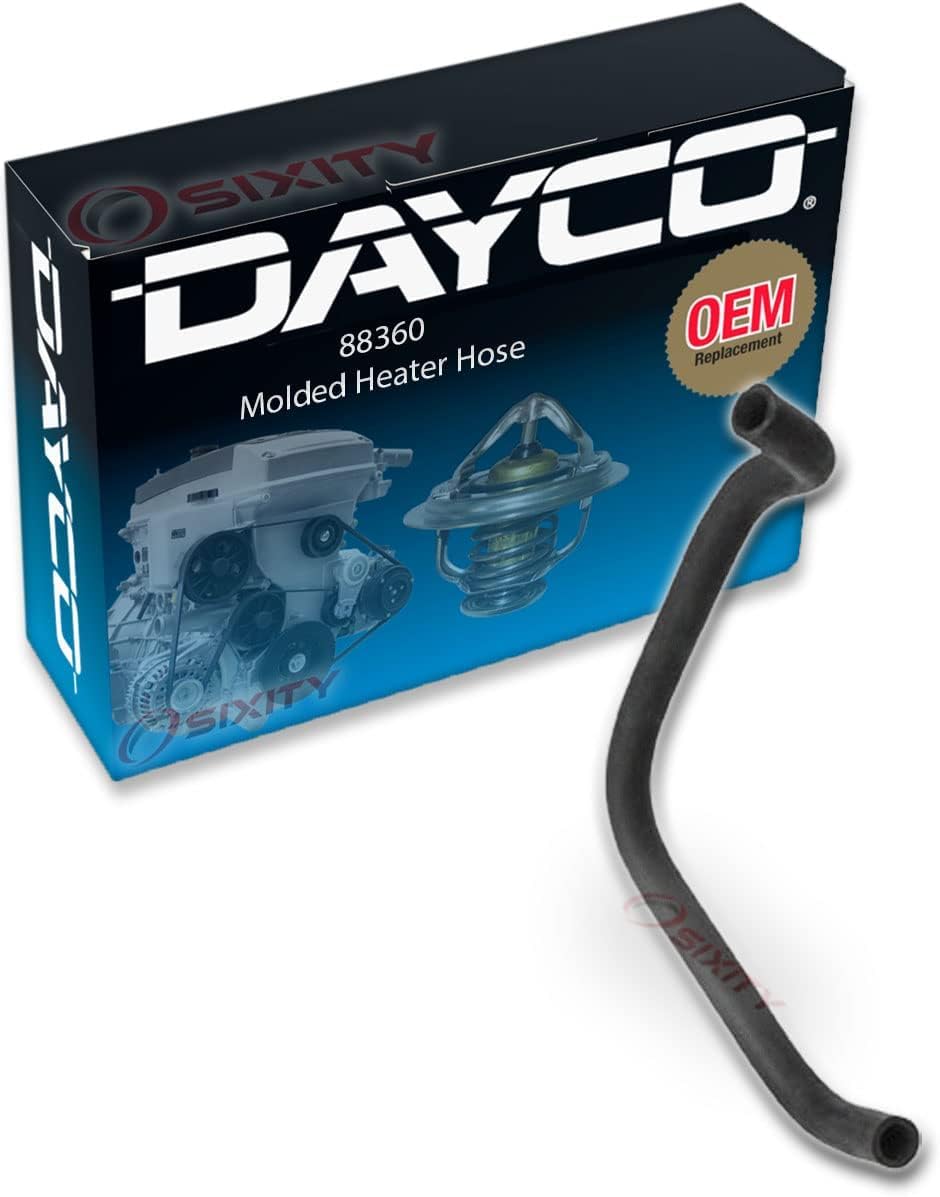 Dayco 88360 Small Id Hose - High-Quality Replacement Hose for Automotive Cooling Systems | Perfect for Radiator, Heater & AC Lines