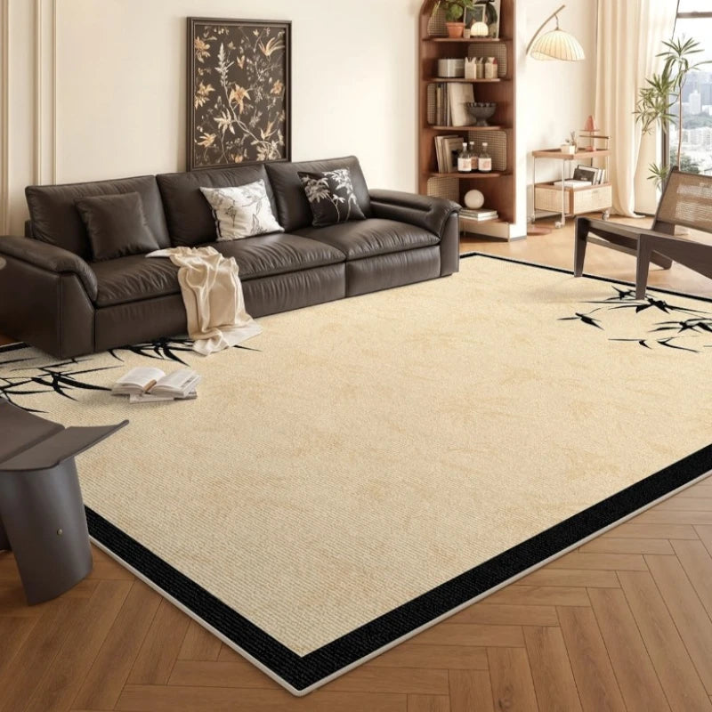Emmie Velvet Waterproof Carpet for Living Room, Bedroom & Car – Soft, Stain-Resistant & Durable Home Decor Rug