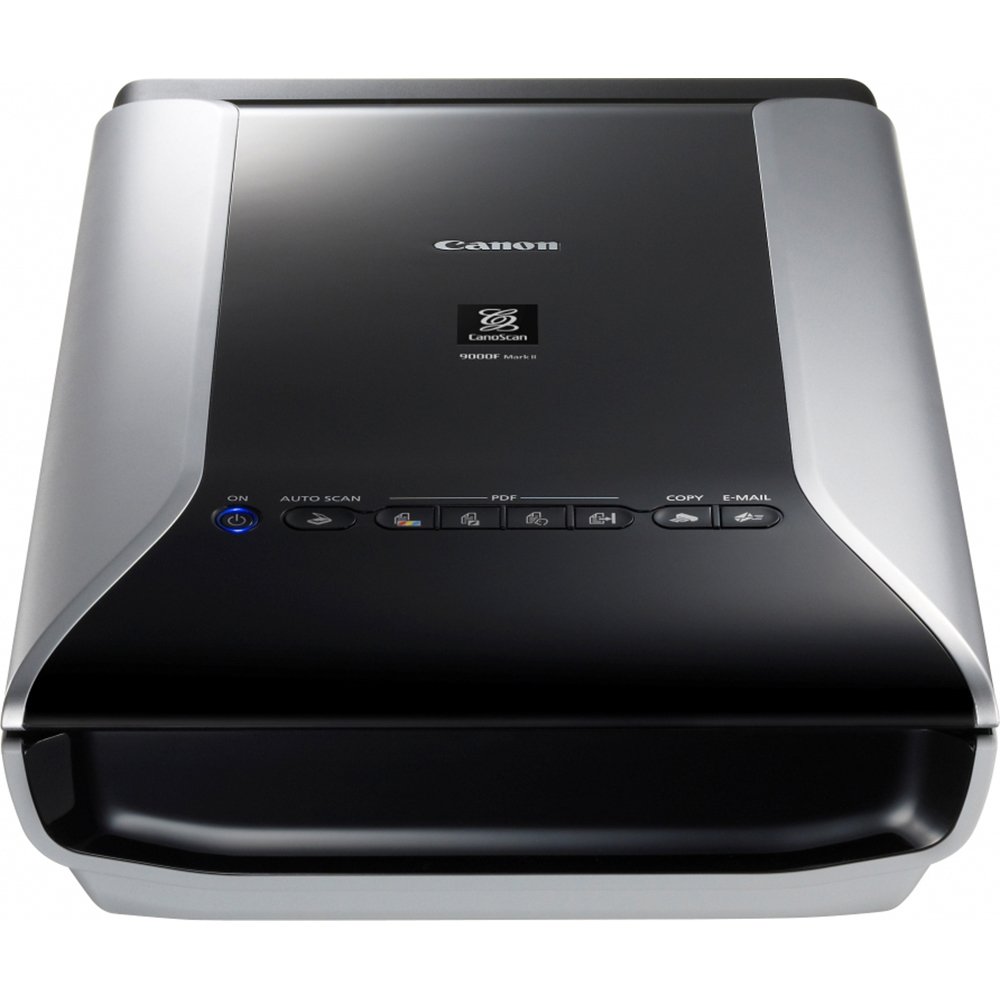 Canon CanoScan 9000F MKII High-Resolution Flatbed Scanner for Photos, Film & Negatives - Perfect for Digitizing Old Memories, Archiving, and Professional Photography Work