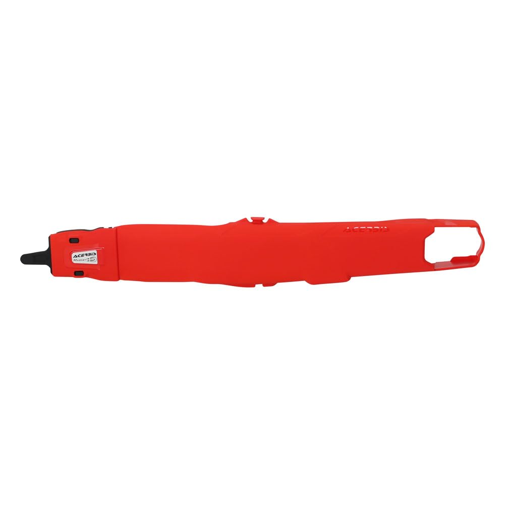 Acerbis Teketmagnet Swingarm Protector - Red Motorcycle Frame Guard for Dirt Bikes & Off-Road Riding (Durable Impact Protection)
