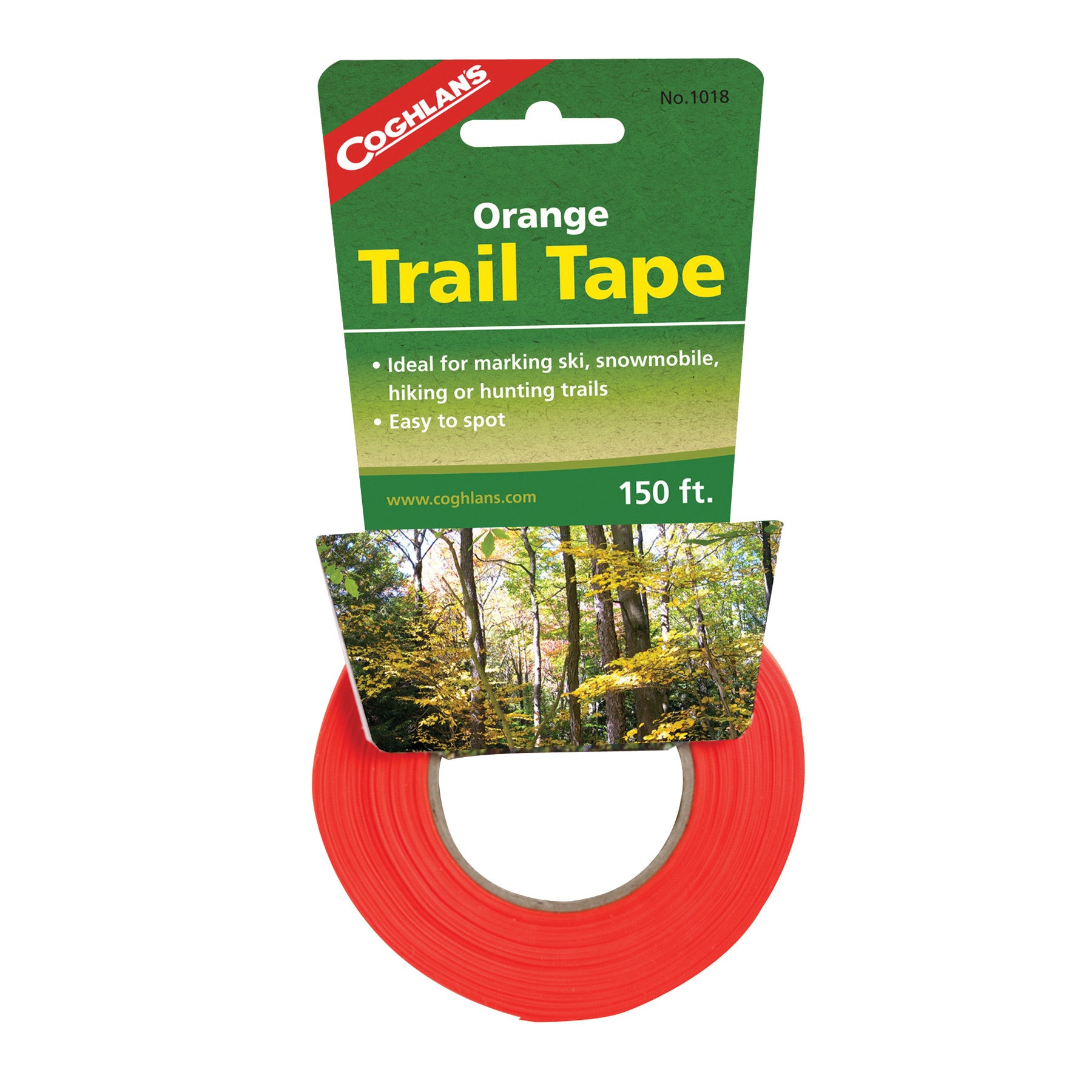 Coghlan's Reflective Trail Tape - High Visibility Hiking & Camping Markers for Outdoor Safety and Navigation