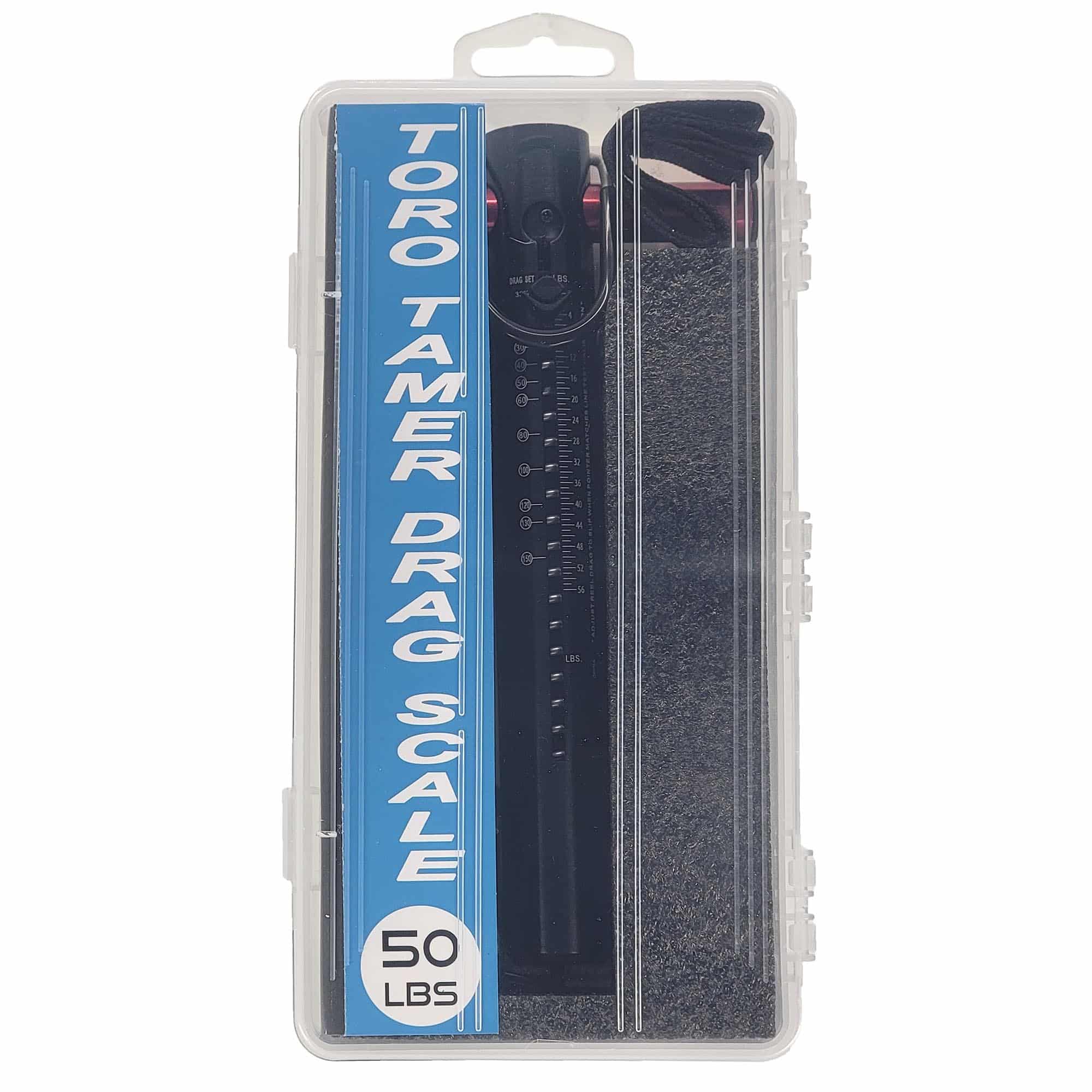 Toro Tamer Compact Spring Drag Scales - Portable Fish Weighing Tool for Anglers | Perfect for Freshwater & Saltwater Fishing, Boat & Shore Use