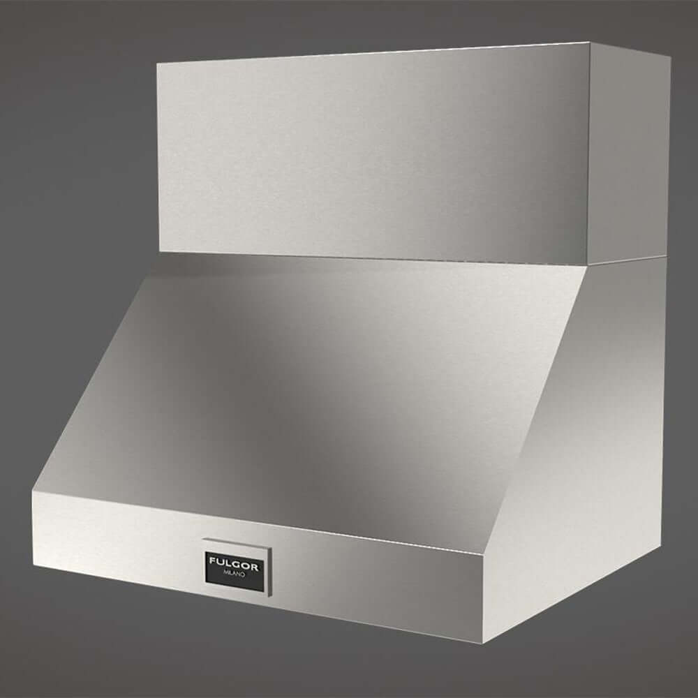 Fulgor Milano 30 Inch 600 CFM Professional Stainless Steel Under Cabinet Range Hood - F6PH30S1 | Powerful Kitchen Ventilation for Cooking, Grilling & Smoke Removal