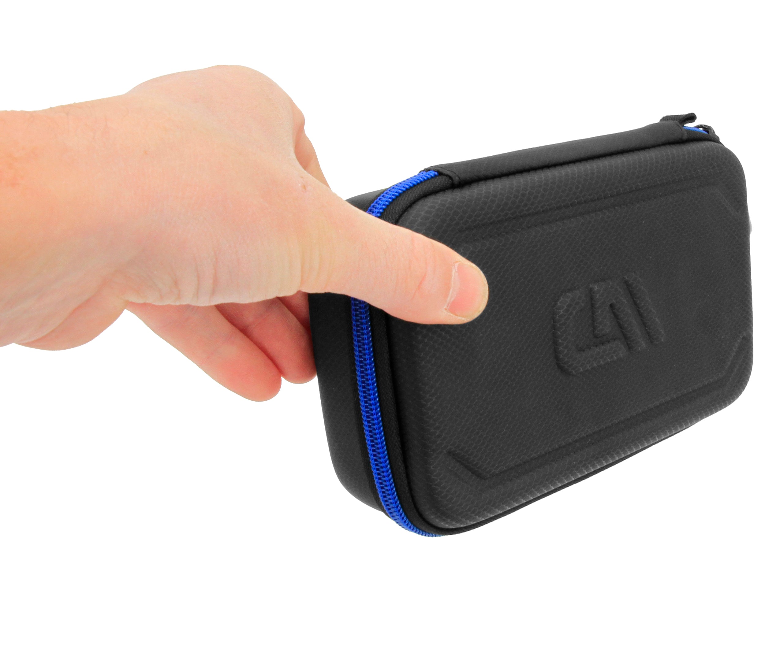 CASEMATIX Protective Carrying Case for Airthings 2960 View Plus Air Quality Monitor - Durable Storage Case with Handle for Home & Office Air Quality Testing Devices | Perfect for Travel & Professional Use