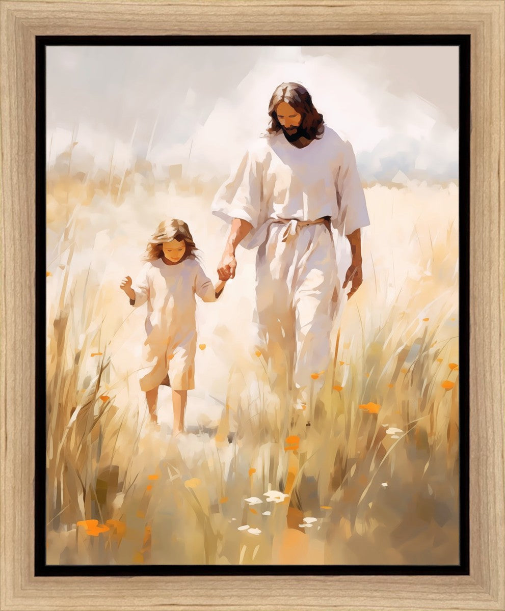Peace in Christ Gallery Wrap Canvas - Inspirational Christian Wall Art for Home, Church & Office Decor - Perfect for Living Room, Bedroom & Prayer Space