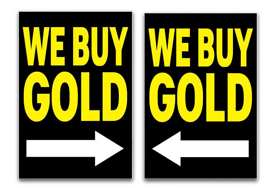 We Buy Gold Right Arrow (24