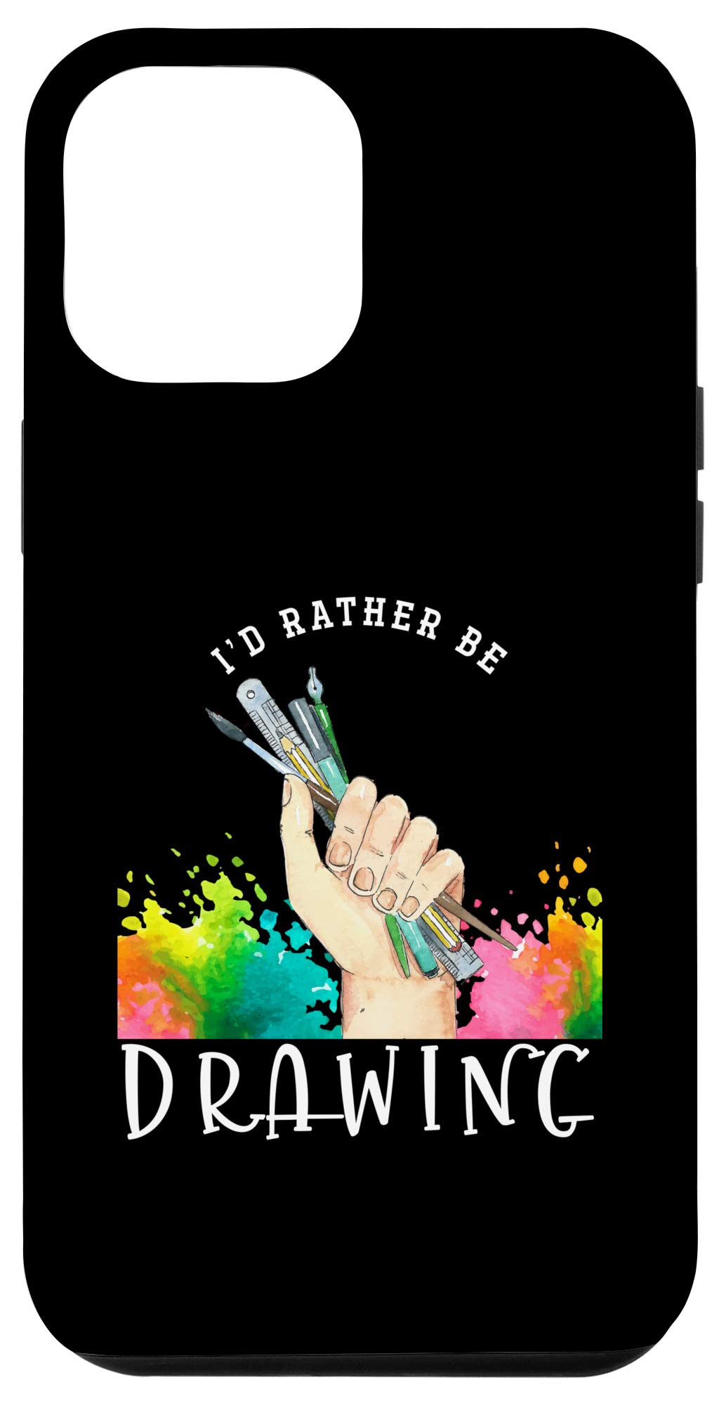 iPhone 12 Pro Max Case - Sketch Doodling Painter Gift for Artists | Perfect for Drawing Enthusiasts & Creative Professionals