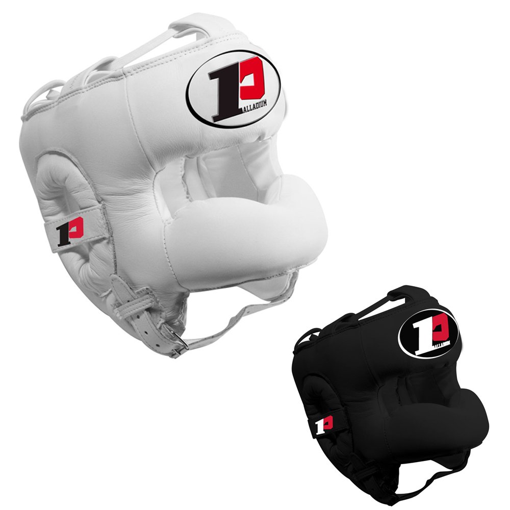 Contender Fight Sports Palladium Face Saver Headgear - One Size Fits All - Boxing MMA Training Protective Gear for Sparring & Competition