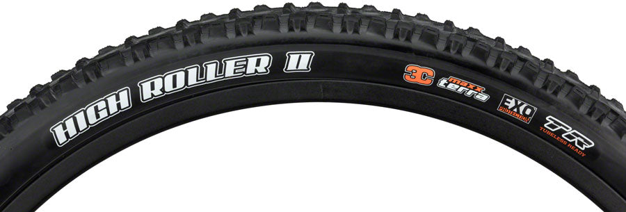 Maxxis High Roller II 27.5x2.4 Folding Mountain Bike Tires - 2 Pack, 3C Maxx Terra EXO Tubeless Ready (TB91052100) - Ideal for Trail Riding, Enduro & All-Mountain Cycling