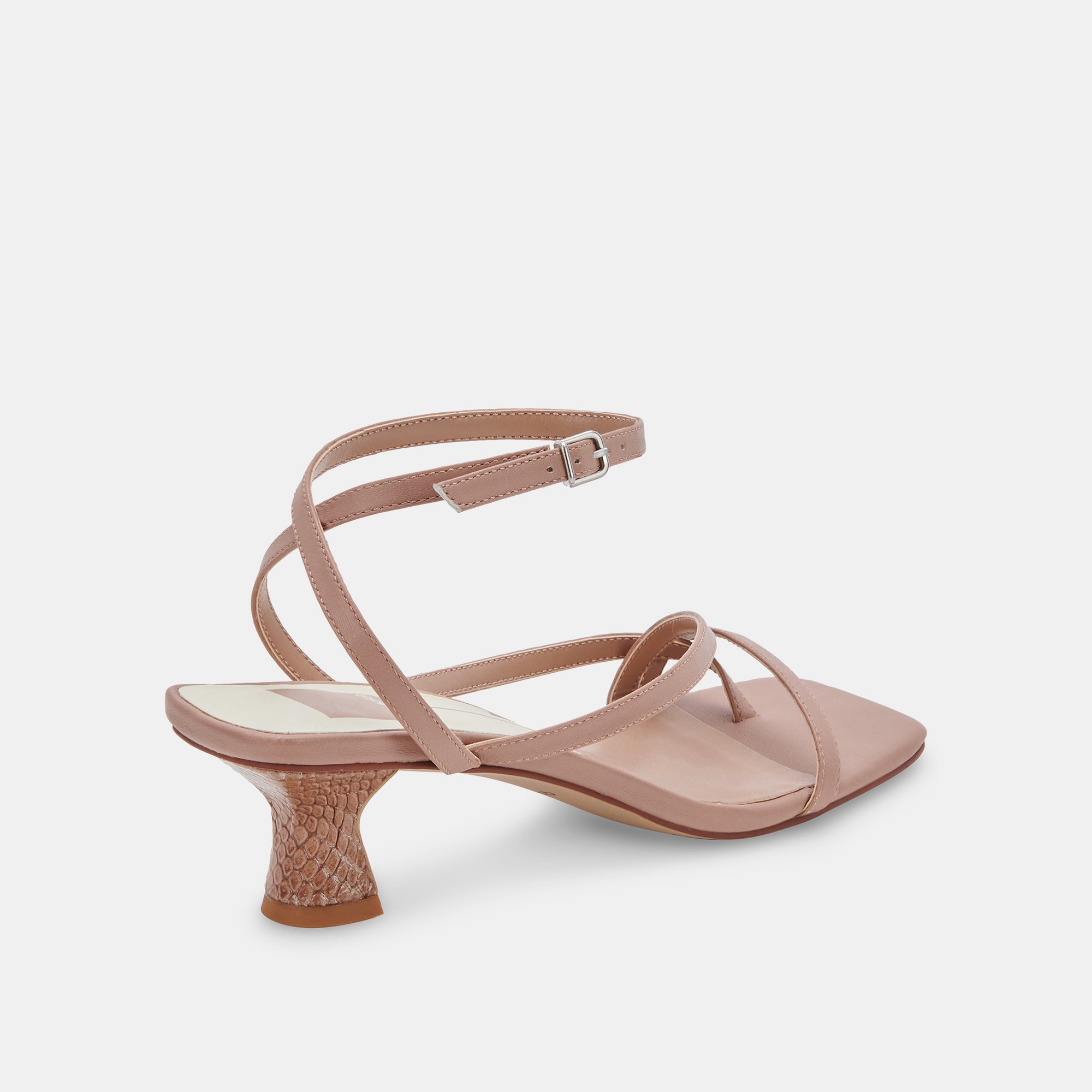 Baylor Heels Cafe Leather Women's Shoes - Stylish & Comfortable Heels for Work, Party & Evening Wear
