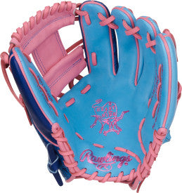 Rawlings Heart of the Hide Hot Vibe Baseball Glove - RGGC Series - PROR2174 2CBP 11.5 Inch | Premium Leather for Baseball Players | Perfect for Infield & Outfield Play