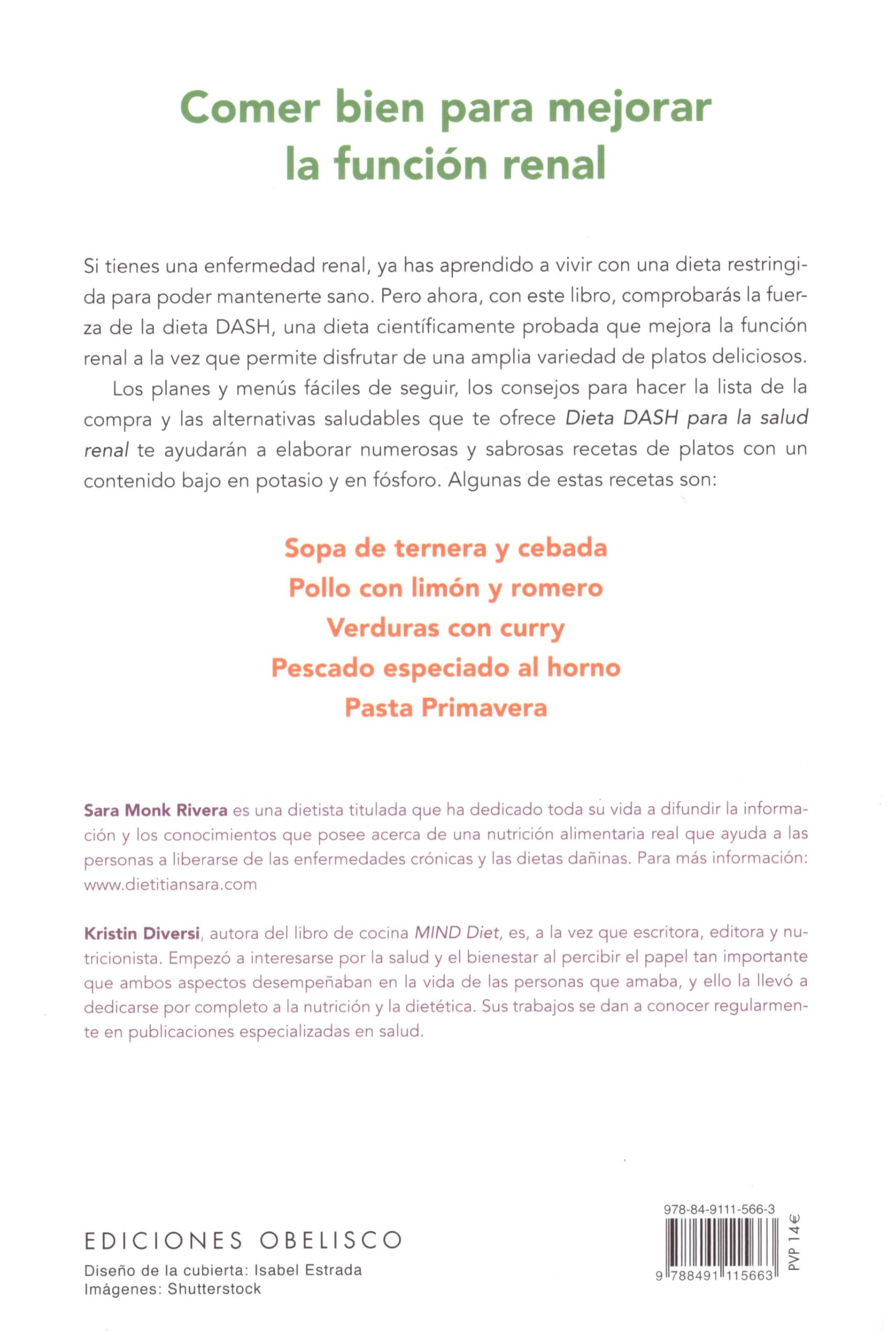 Dash Diet for Kidney Health - Natural Wellness & Healthy Living (Spanish Edition) | Meal Plan for Renal Support & Hypertension Management