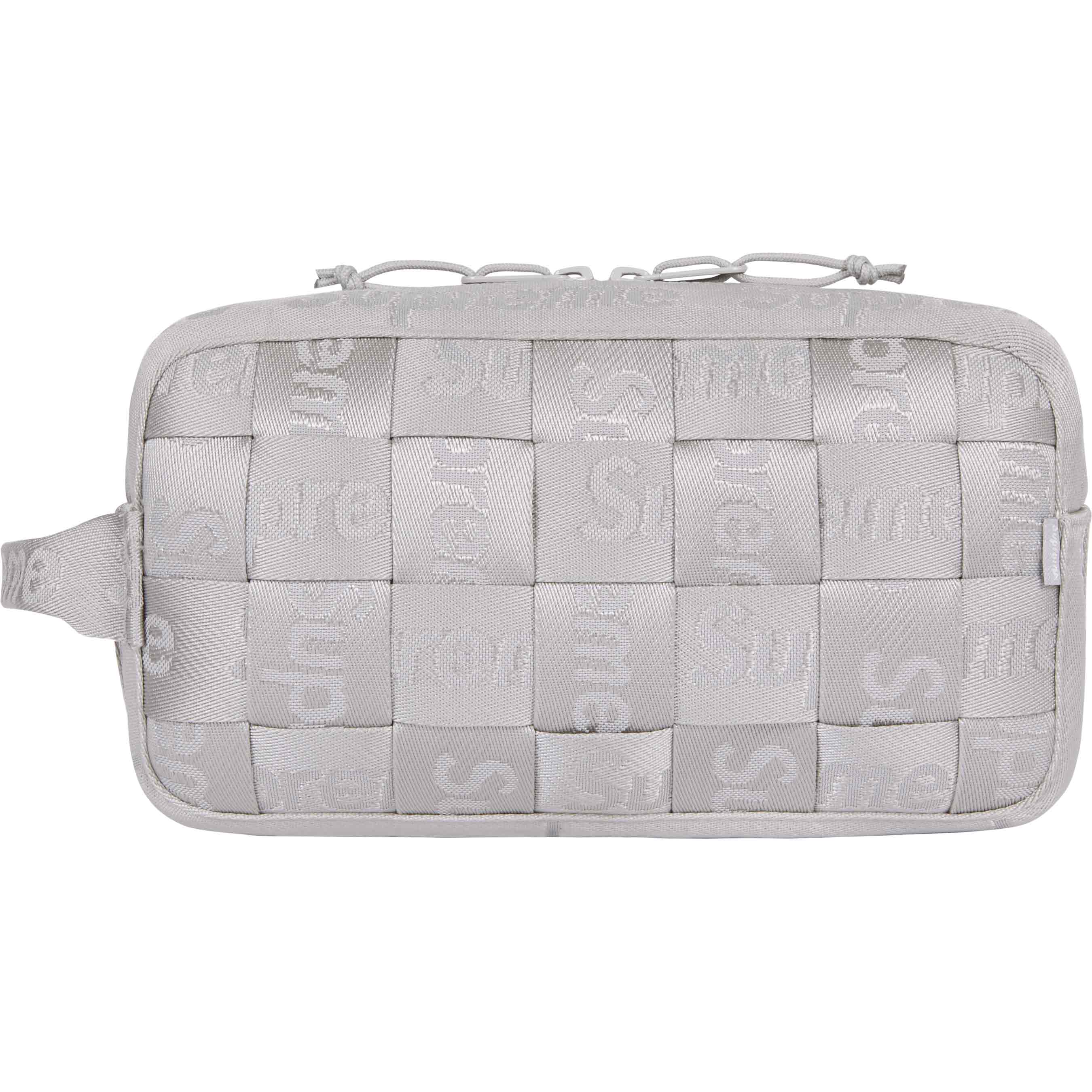 Supreme Woven Utility Bag Grey - Durable Crossbody Shoulder Bag for Men & Women - Perfect for Travel, Hiking, Gym & Everyday Use