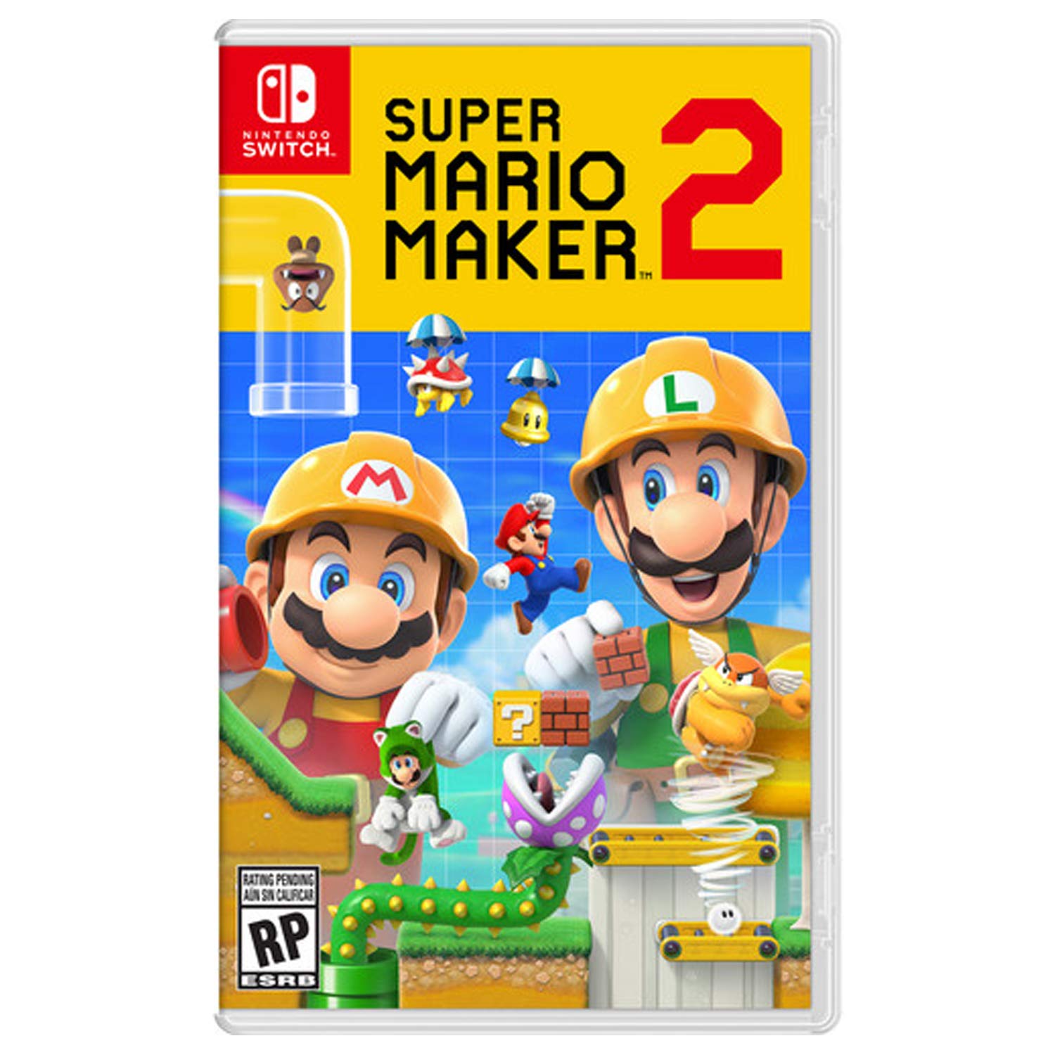 Nintendo Switch Game Bundle - Super Mario Maker 2 & Mario & Sonic at Tokyo 2020 Olympic Games - 2-in-1 Family Fun Games for Kids & Adults - Perfect for Party Play & Family Game Nights