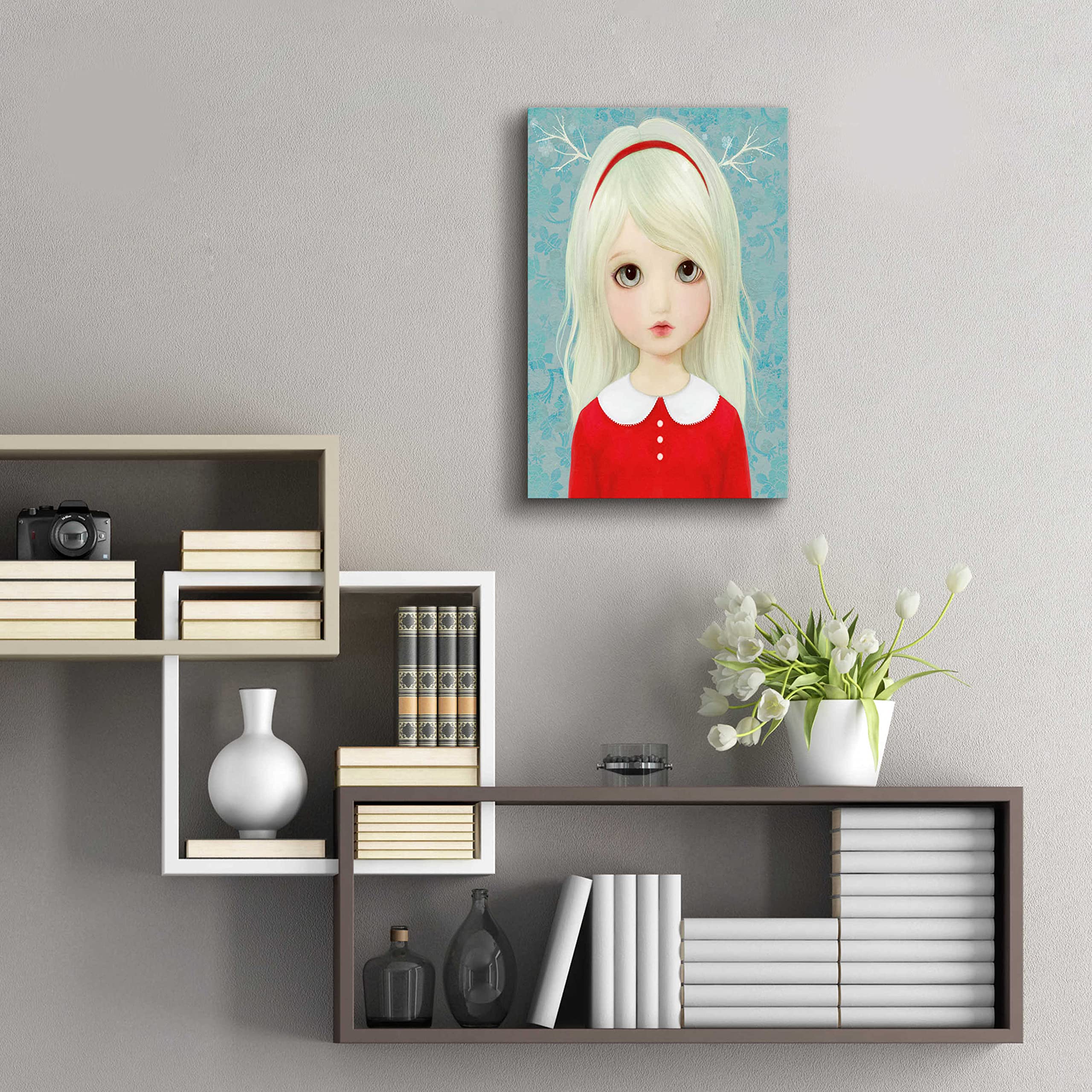 Epic Art 'Sylvie' by Art & Ghosts - 16x24 Inch Acrylic Glass Wall Decor - Modern Abstract Painting for Living Room, Bedroom & Office