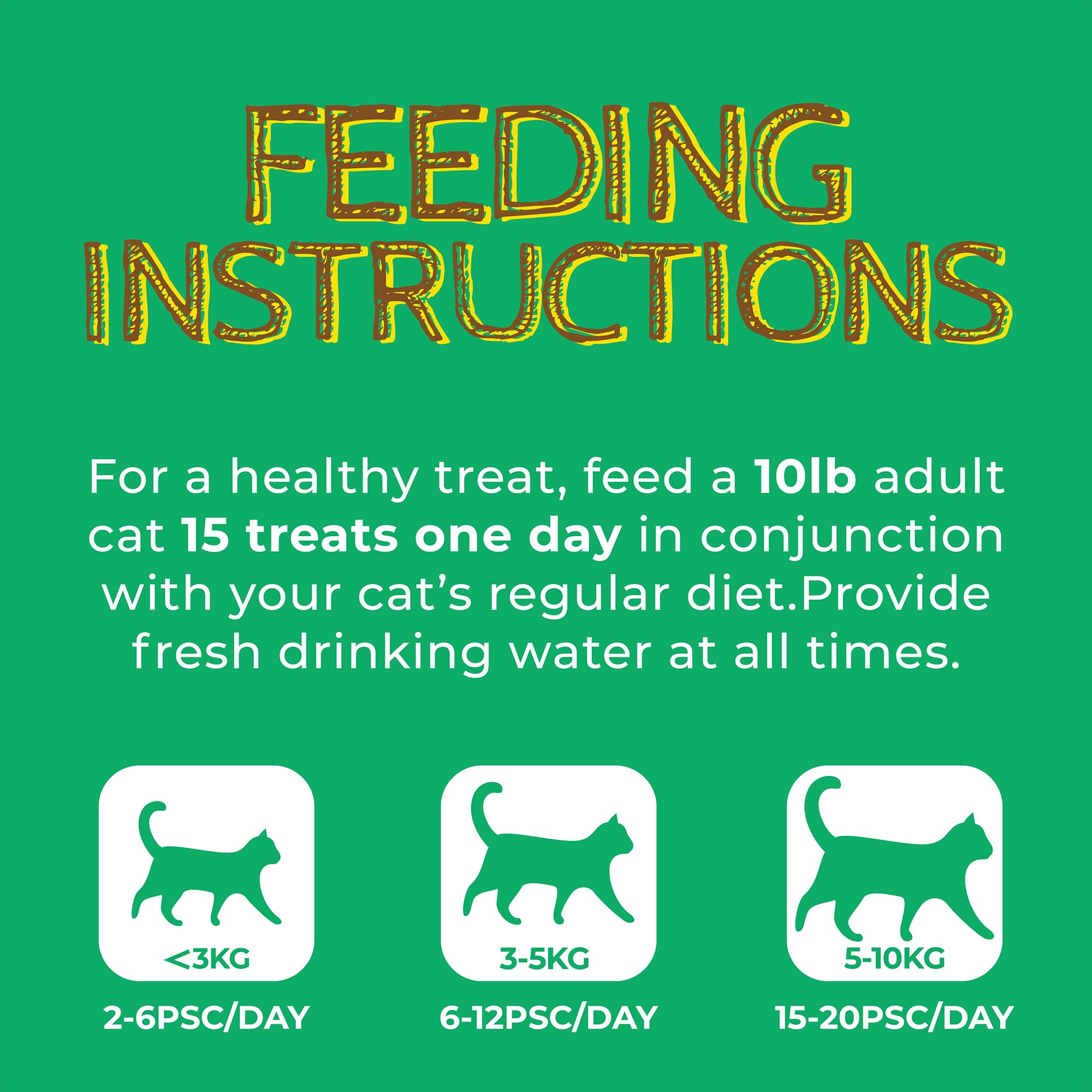 13.4 OZ Cat Treats with Catnip - Healthy Natural Chicken Flavor Snacks for Cats | Training Biscuits, Dental Care & Hairball Control | Perfect for Rewards, Playtime & Bonding