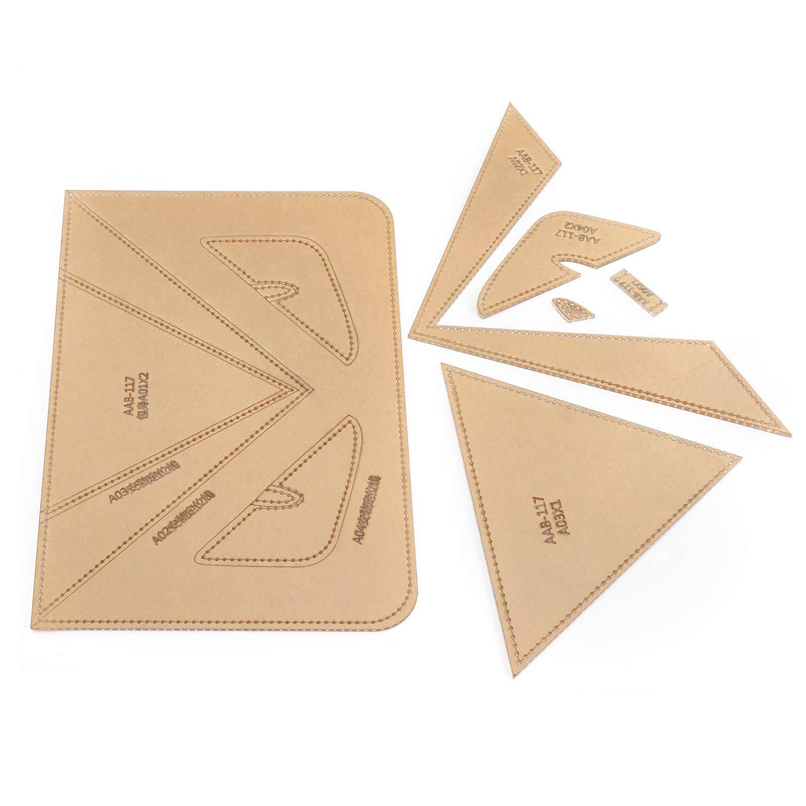 Acrylic Handbag Template - Durable & Transparent Bag Making Tool for DIY Handbags, Wallets & Purses | Perfect for Crafting, Sewing & Leatherworking Projects