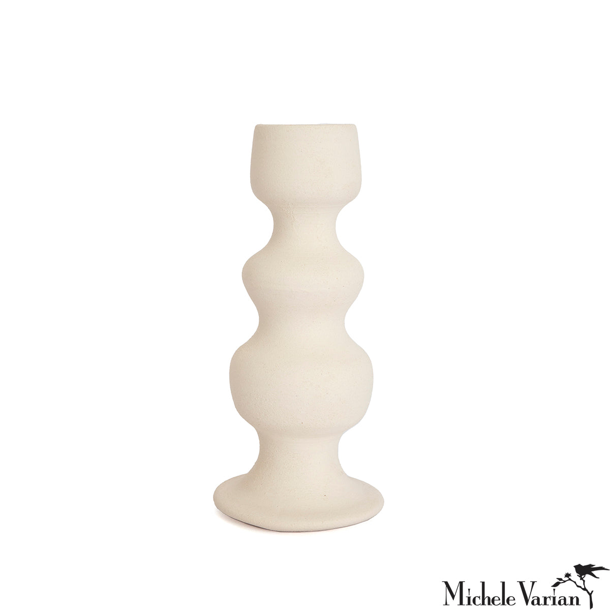 Elegant Ceramic Stackable Candle Holder Set - Modern Home Decor for Dining Table, Wedding Centerpiece & Relaxing Spa Nights