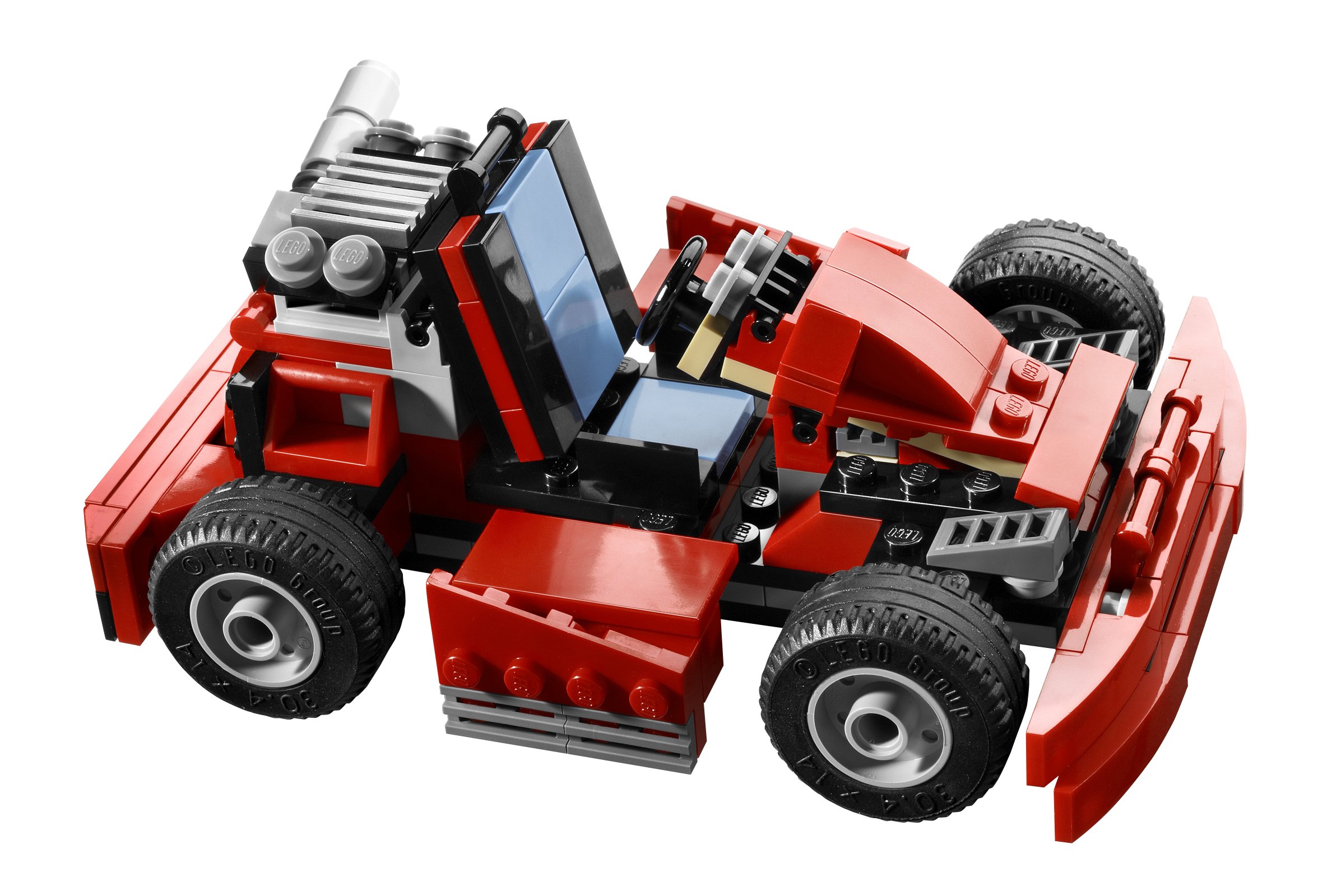 LEGO Creator Red Sports Car Building Kit (5867) – Fun Toy for Kids & Collectors, Perfect for Creative Play & Gift Giving