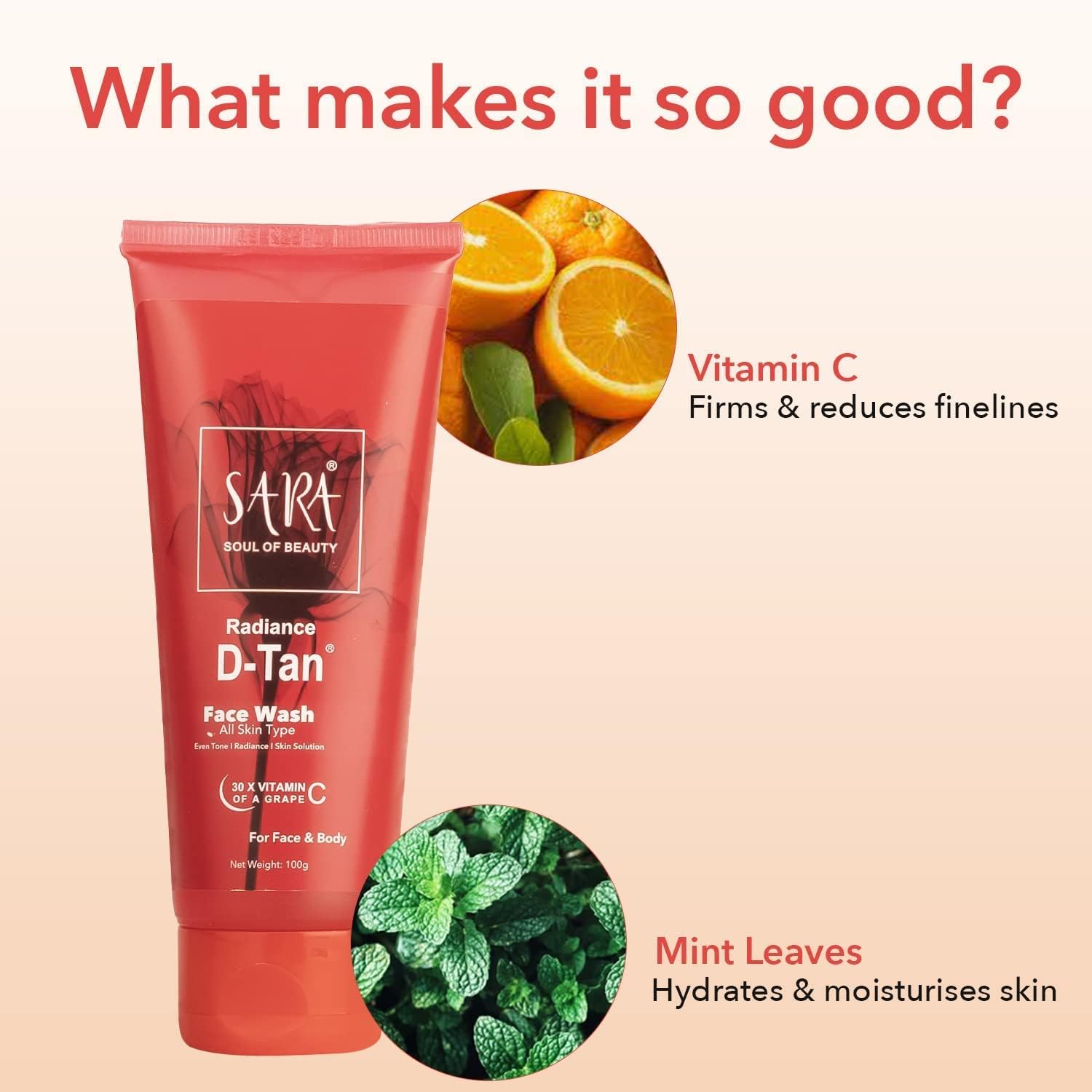 Detox & Glow Face Care Kit - Mask, Scrub & Face Wash Set (3 x 100g) for Tan Removal, Exfoliation & Radiant Skin | Perfect for Daily Skincare Routine & Spa Treatments