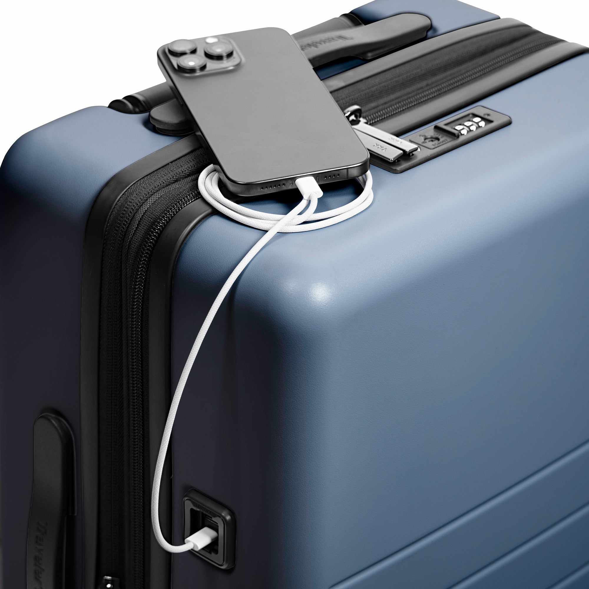 Markham Carry On Luggage - Lightweight Durable Suitcase for Travel, Business Trips & Weekend Getaways | TSA Approved & Spinner Wheels