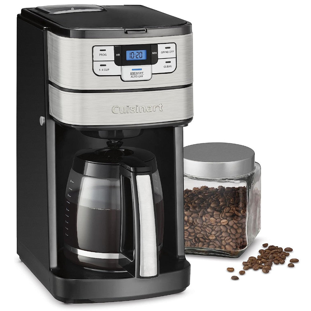 Refurbished CUISINART Grind & Brew Coffee Maker DGB-400 with Warranty - Perfect for Home, Office & Entertaining