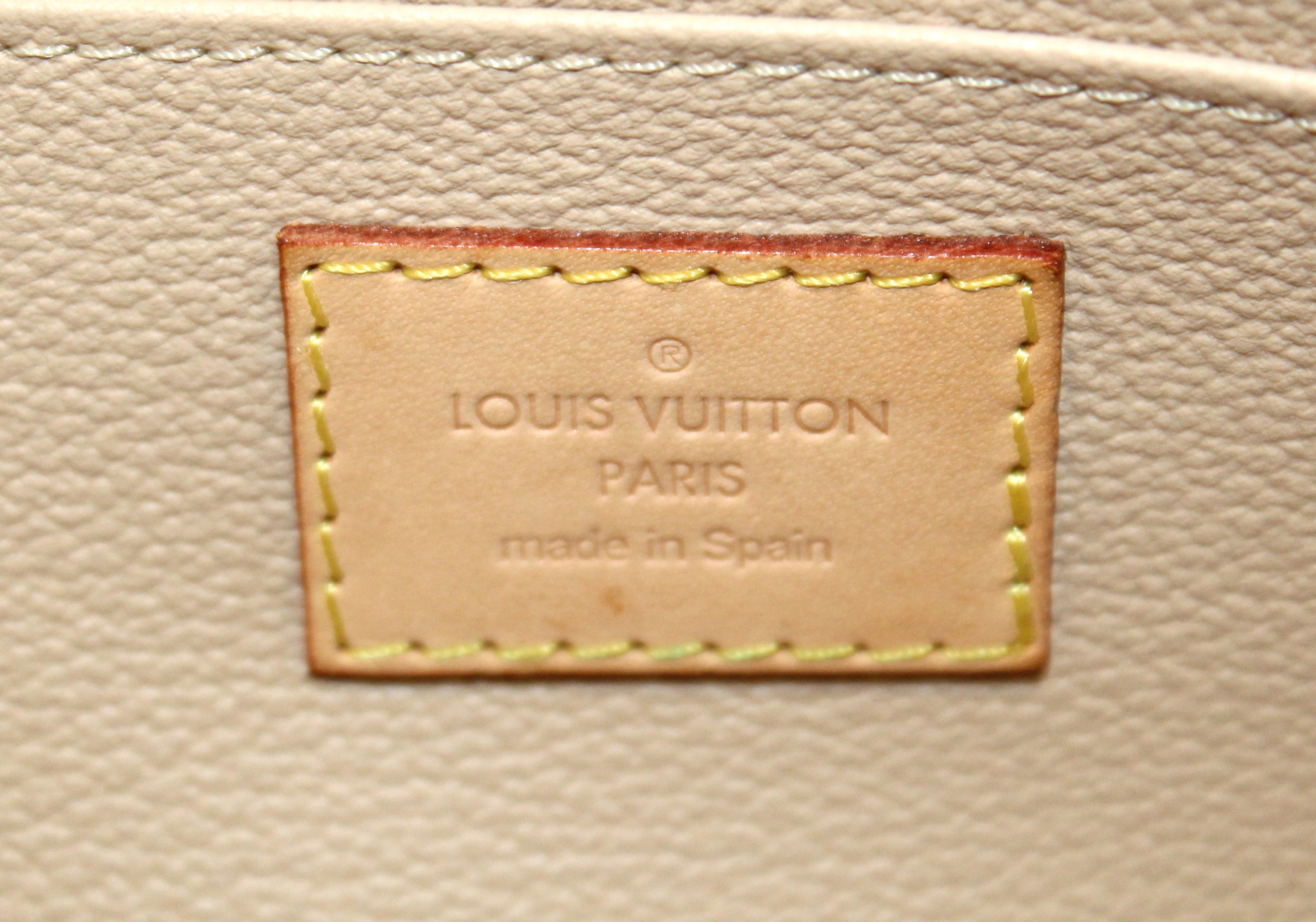 Authentic Louis Vuitton Damier Azur Cosmetic Pouch GM - Luxury Travel Makeup Bag for Women, Perfect for Airplane Carry-on & Weekend Getaways