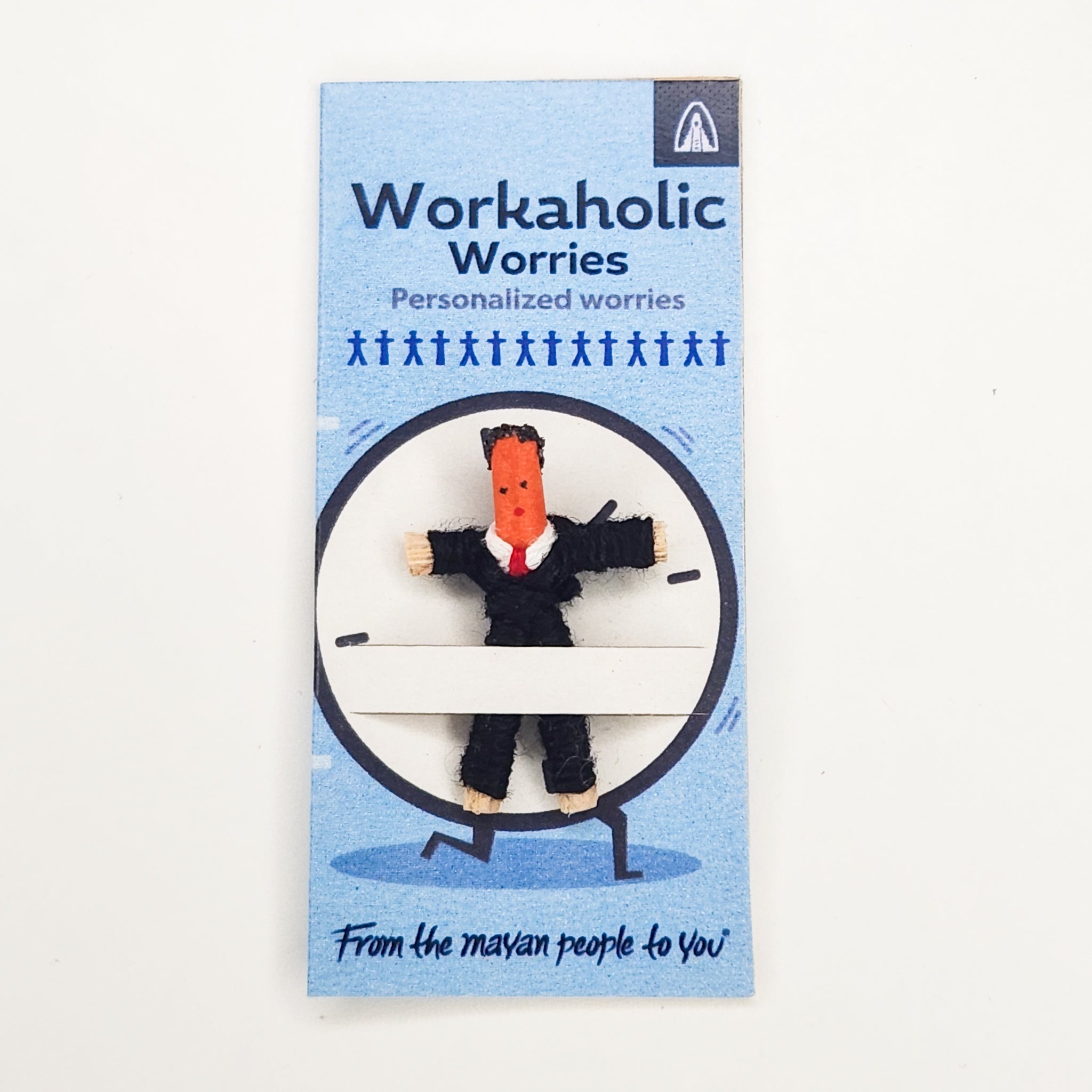 Set of 20 Small Themed Worry People - Anxiety Relief Dolls for Stress Management & Emotional Support - Perfect for Therapy, Meditation, and Home Decor