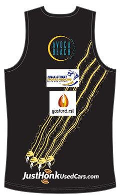 2023 Gosford AFC Men's Training Singlet - Breathable & Lightweight for Soccer Practice & Workouts - Perfect for Athletes & Fitness Enthusiasts