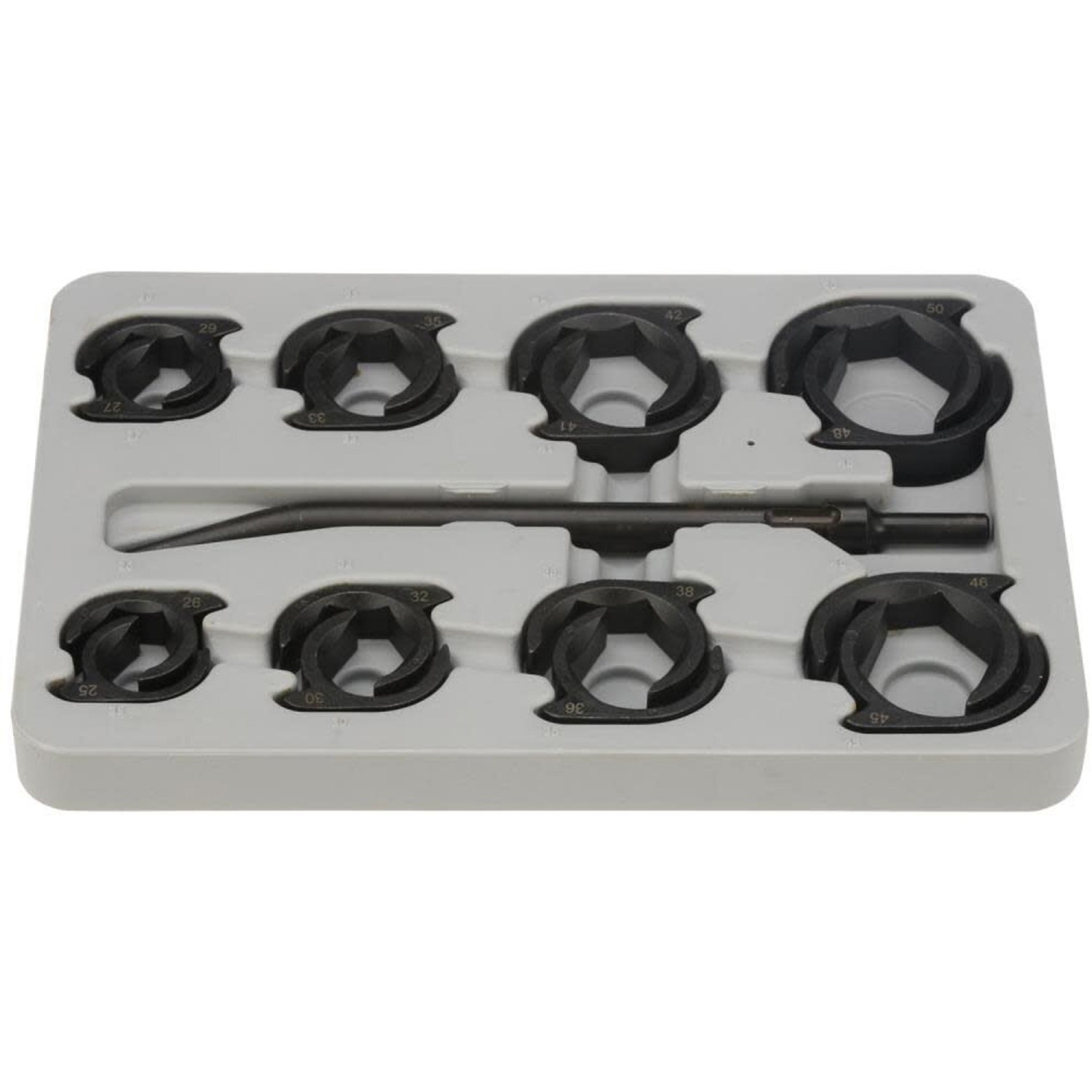 Lock Technology 1910XL 16-Piece Metric Shockit Crows Foot Wrench Set - Perfect for Automotive Repairs & Industrial Maintenance