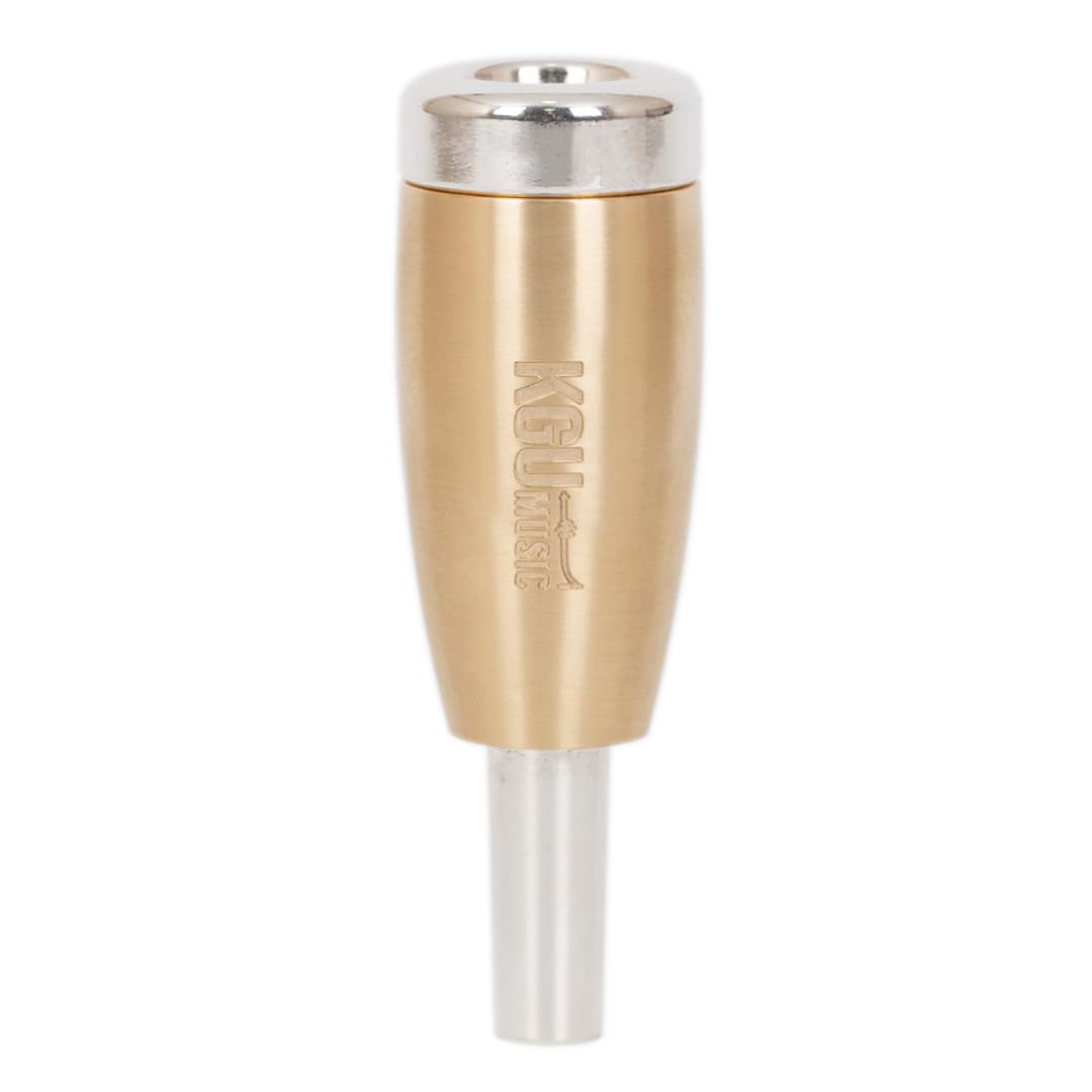 Premium Trumpet Mouthpiece Booster by KGU Music - Handcrafted BULLET Design Brass Enhancer for Professional Sound | Perfect for Jazz, Orchestral & Marching Band Performances
