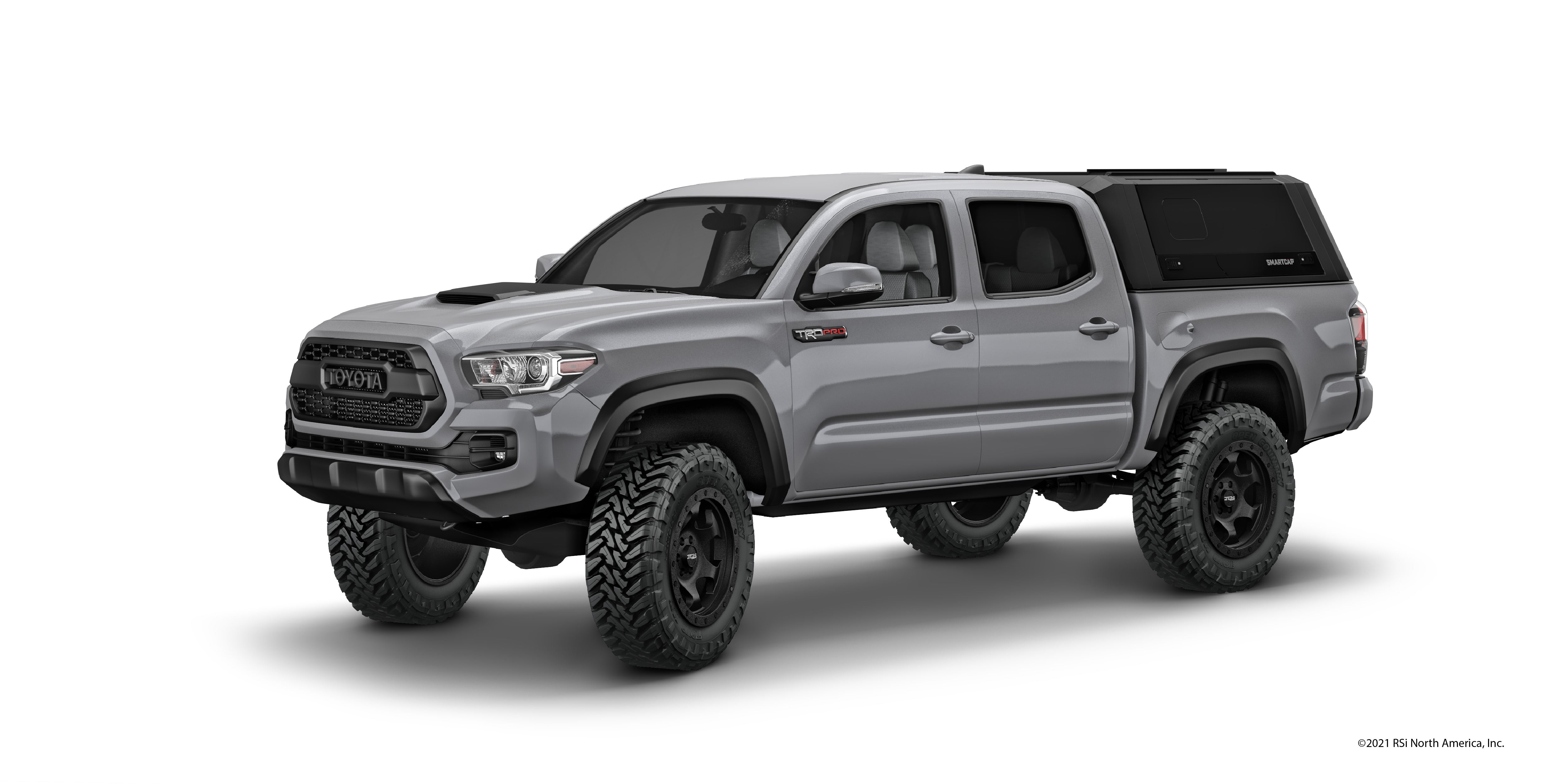 SmartCap EVO Sport Truck Bed Cap for 2005-2015 Toyota Tacoma 5' Short Bed | Durable Tonneau Cover for Camping & Outdoor Adventures