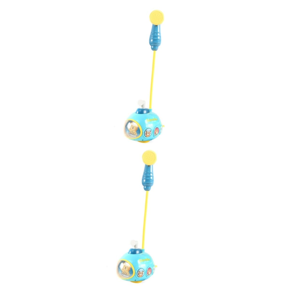 UPKOCH 2-Pack Electric Water Spray Bath Toys for Kids - Blue Plastic Shower Toys for Toddlers, Fun Bathtime Play for Boys & Girls - Perfect for Splash Play, Sensory Development & Bath Time Entertainment