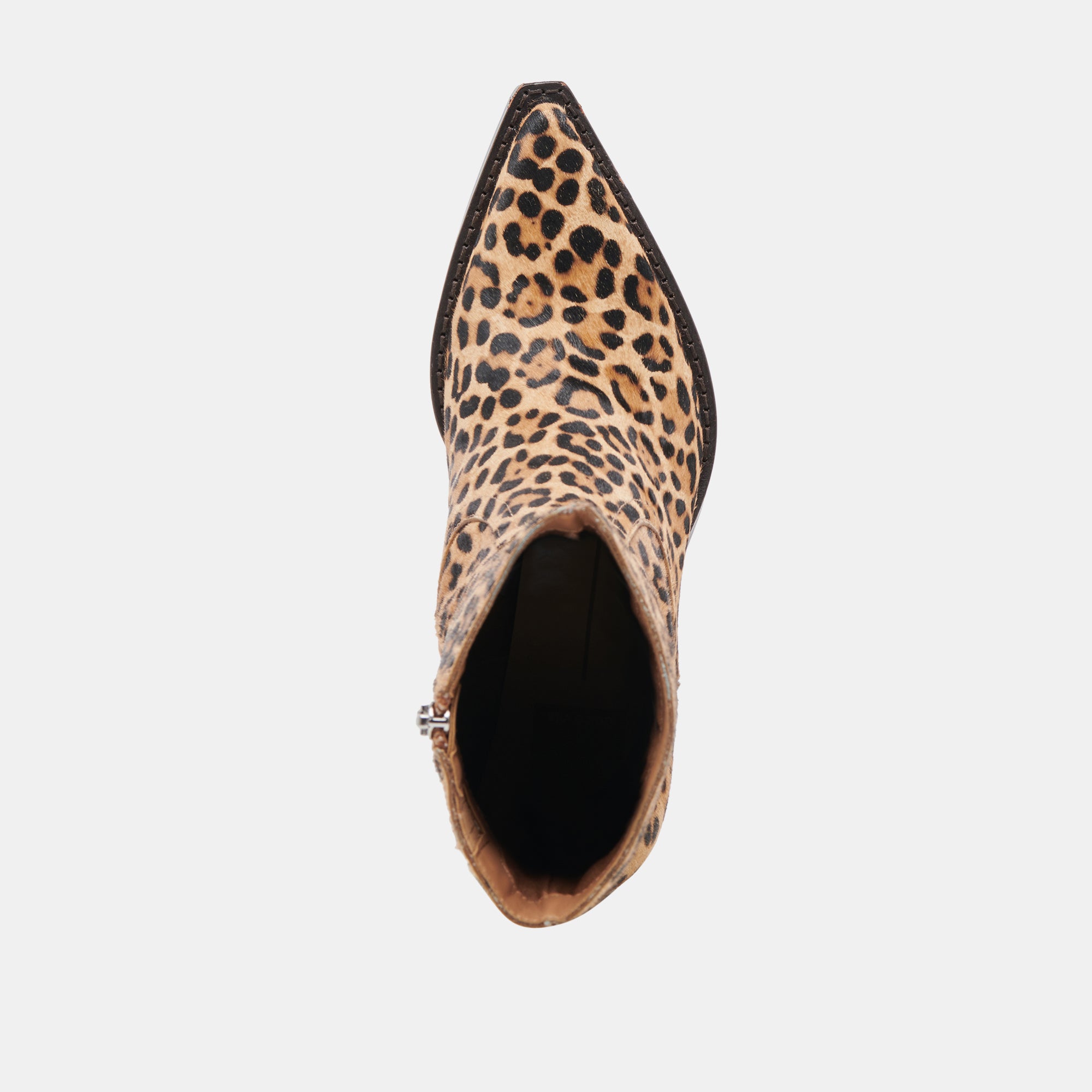 RUTGER Women's Leopard Print Calf Hair Boots - Stylish & Comfortable Winter Ankle Boots for Casual Outfits & Party Wear