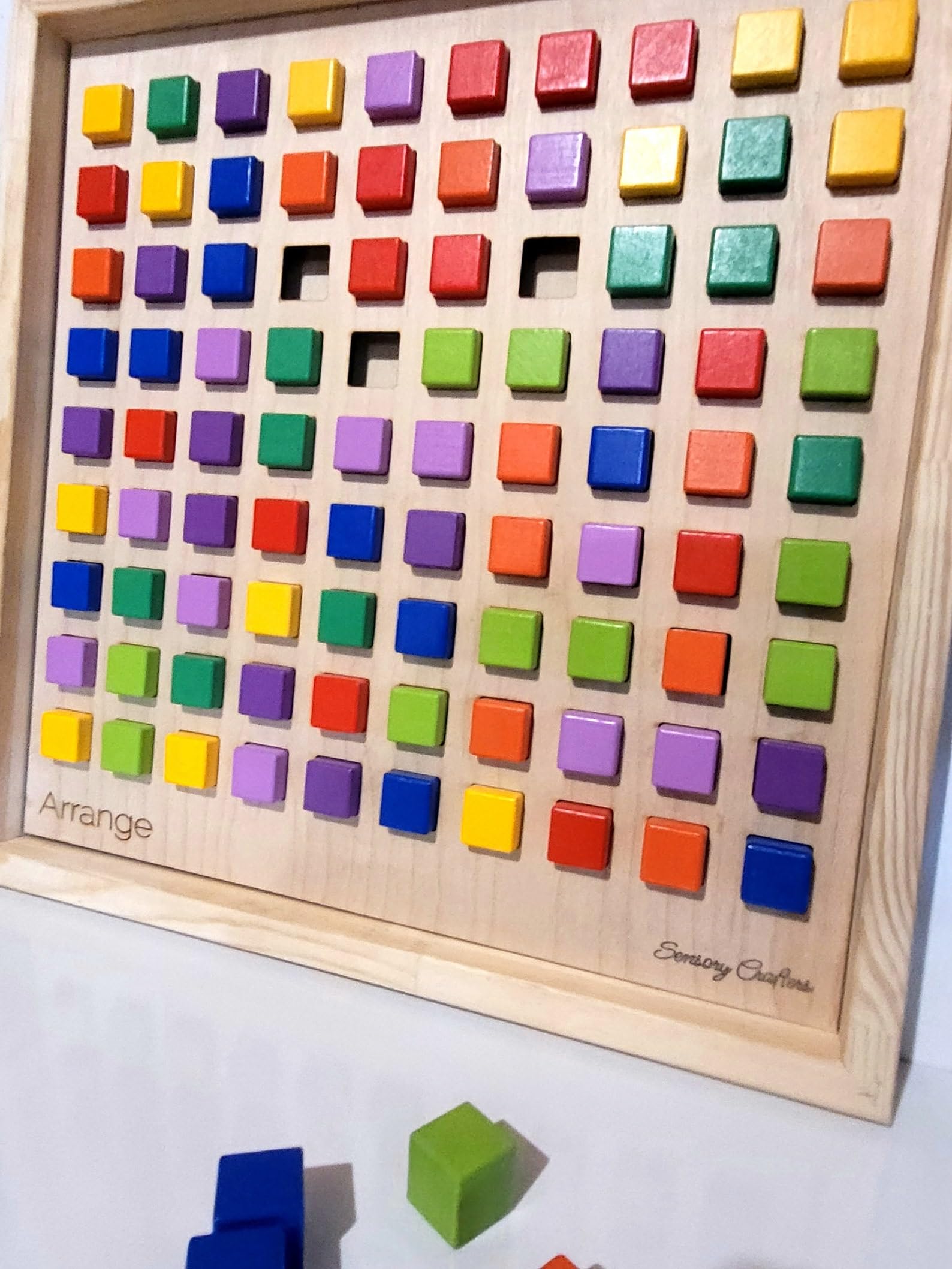 Montessori Sensory Board - Large Tactile Activity Wall Panel for Kids | DIY Busy Board for Autism & Sensory Play | Educational Toy for Toddlers & Children with Special Needs | Perfect for Home, Classroom & Therapy Use