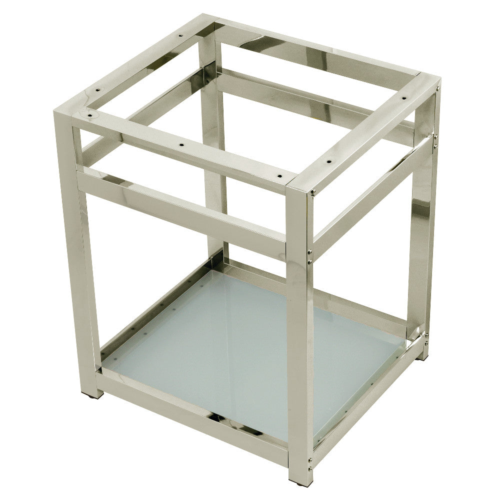 Kingston 25x22x30 Commercial Console Vanity Sink Base - Durable Bathroom Vanity for Home & Office Use