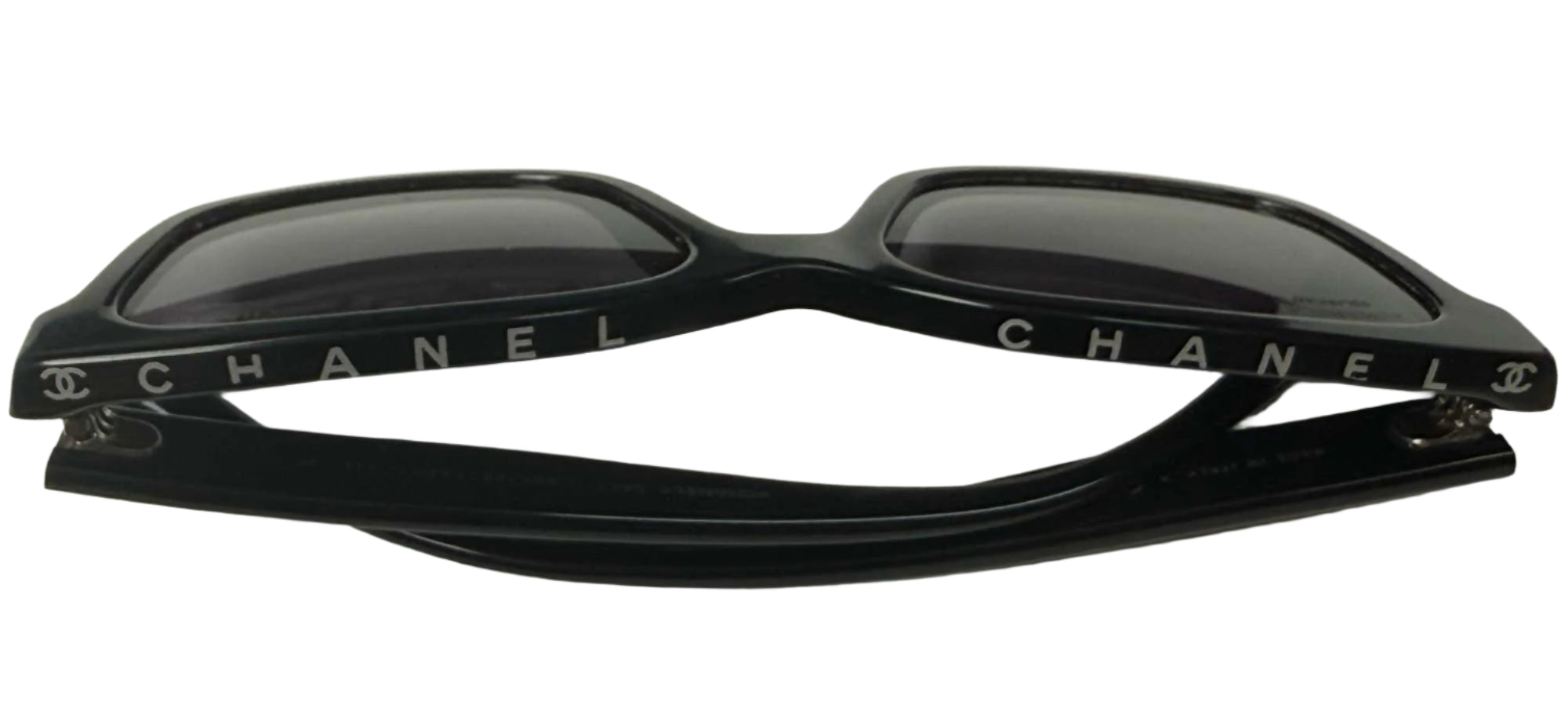 Chanel Square Black Polarized Sunglasses for Women - Luxury UV Protection Shades for Driving, Beach & Outdoor Fashion