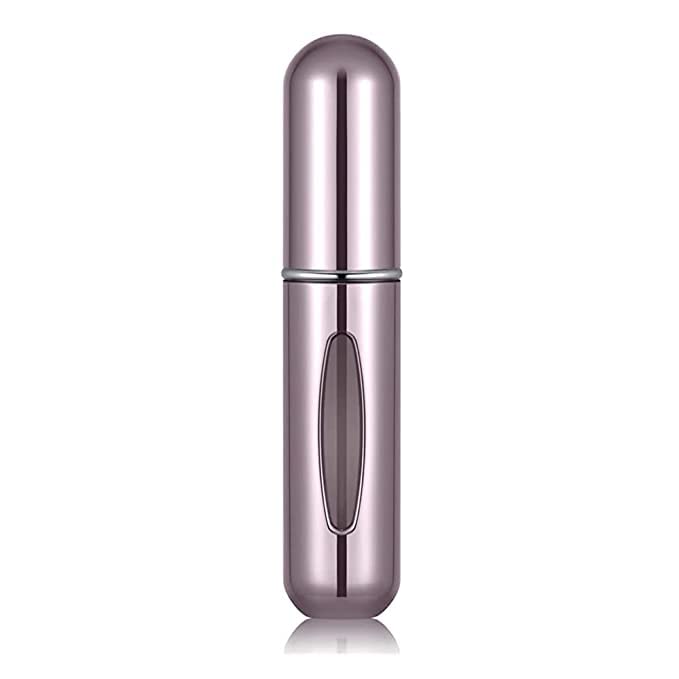 Cellebii® Refillable Travel Perfume Bottle - 5ml Mini Portable Perfume Atomizer Spray for Women & Men | Leak Proof Scent Pump Case for Purse, Gym Bag, Office & Vacation Travel Accessories