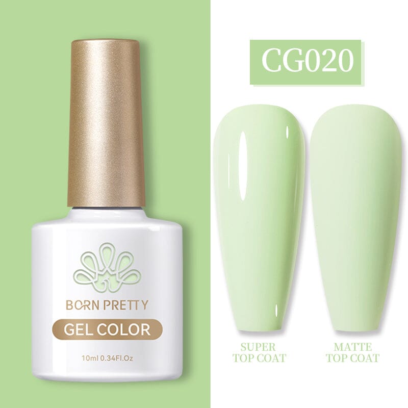 Macaron Colors Gel Nail Polish Set - 10ml Bottle for Long-Lasting Manicures & Pedicures | Perfect for Salon, Home Use & Nail Art Designs